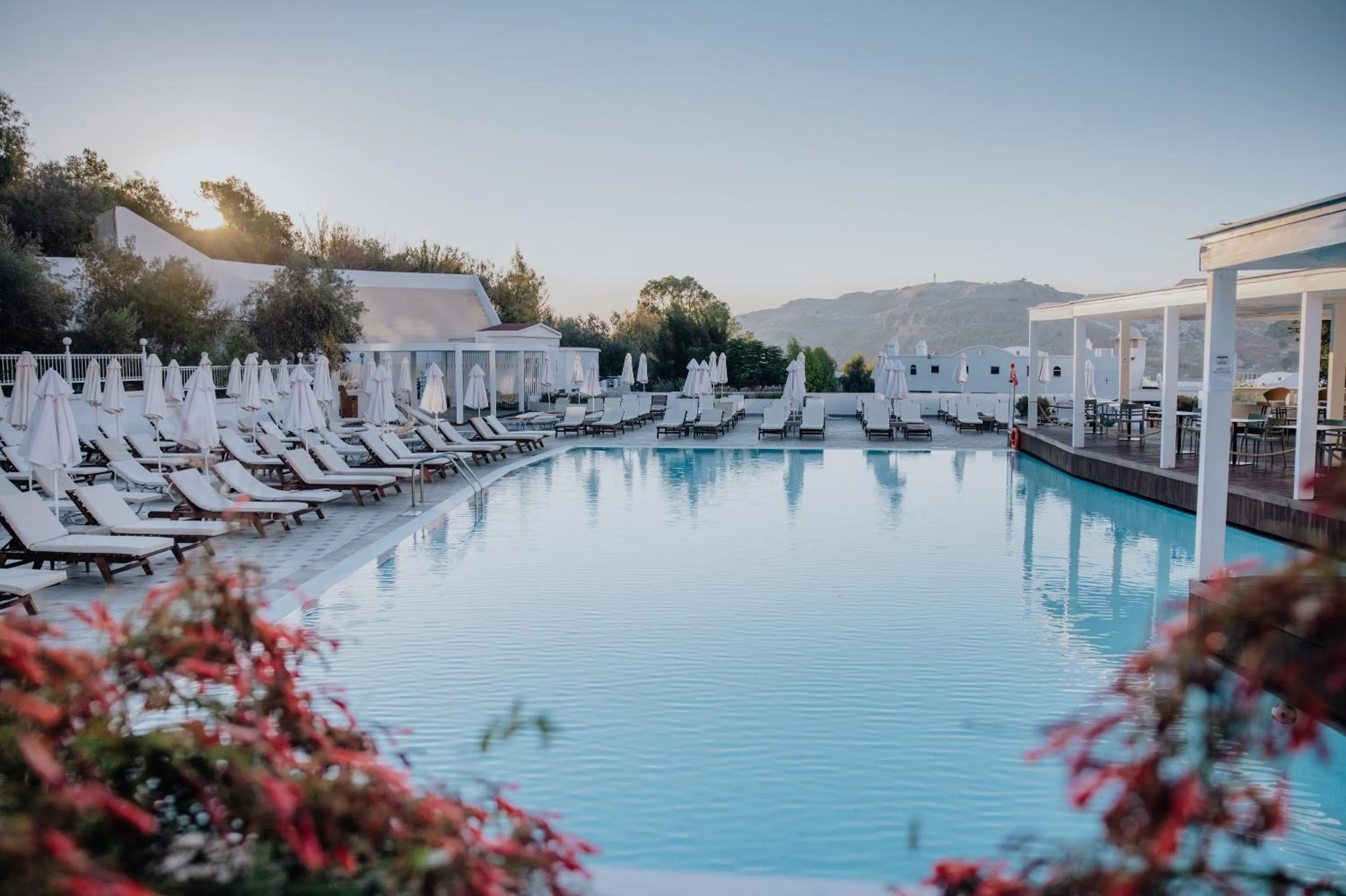 Swimming pool in Lindos Village Resort & Spa - Adults Only
