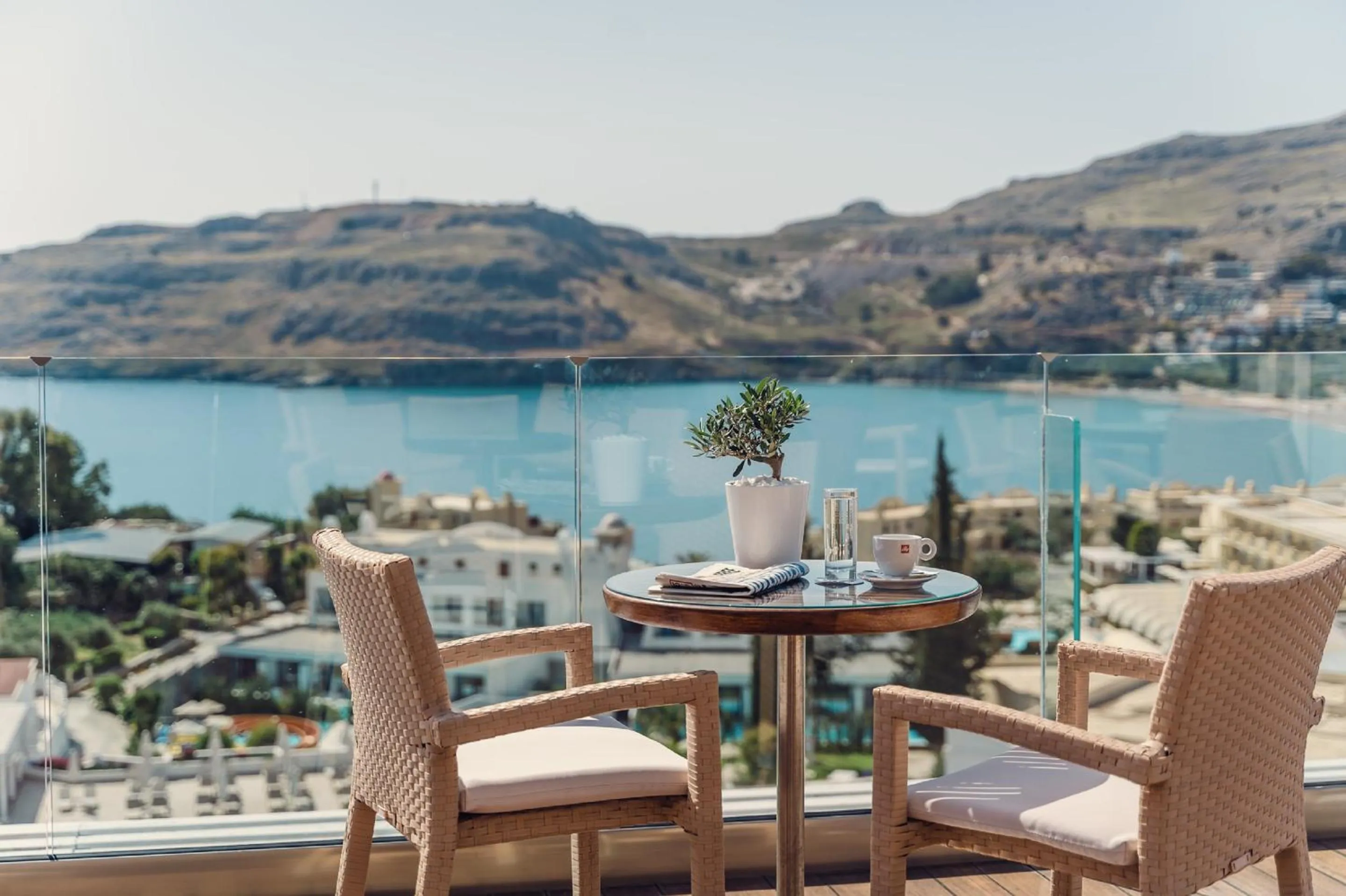 Sea view in Lindos Village Resort & Spa - Adults Only