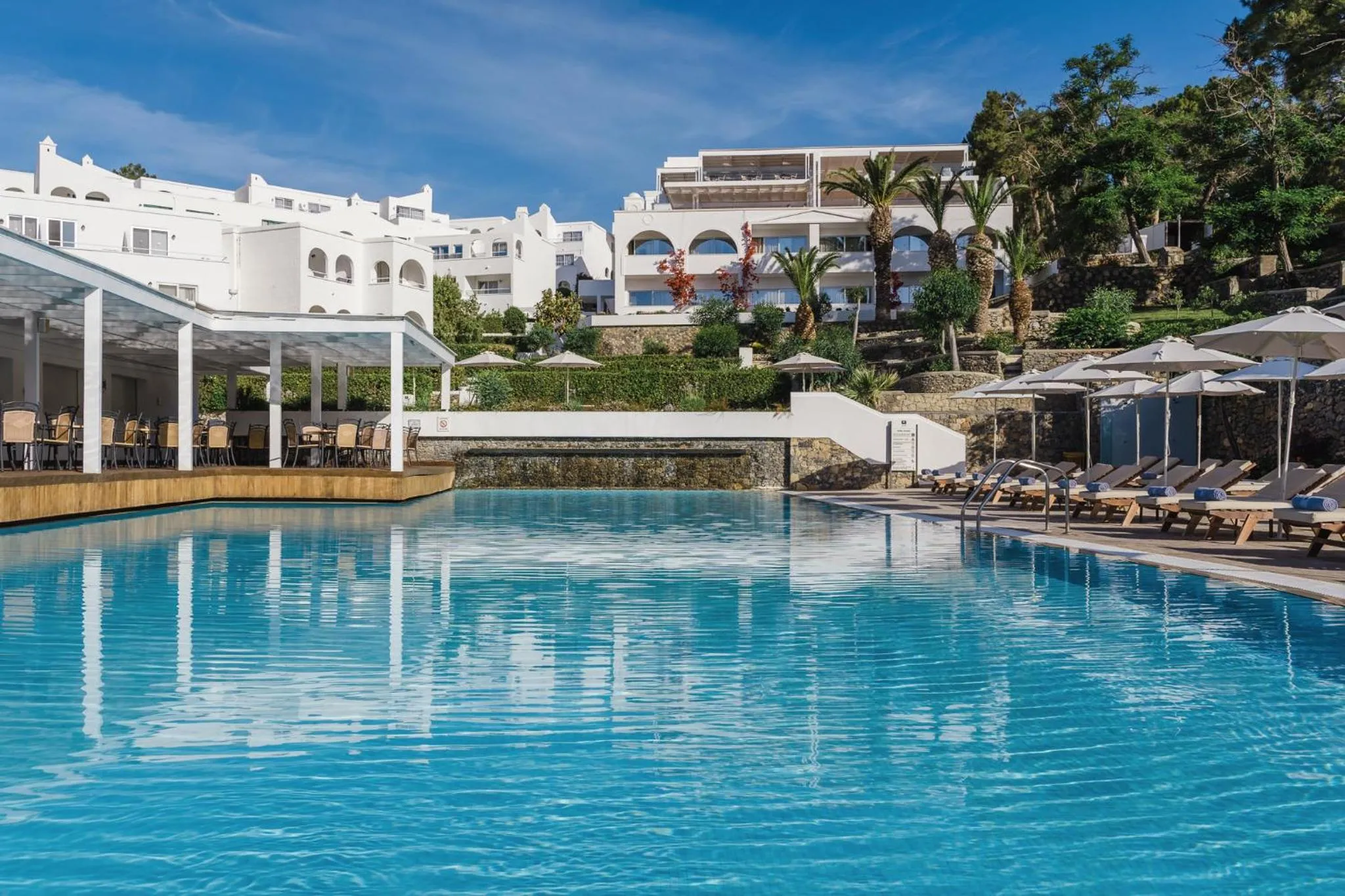 Swimming pool in Lindos Village Resort & Spa - Adults Only