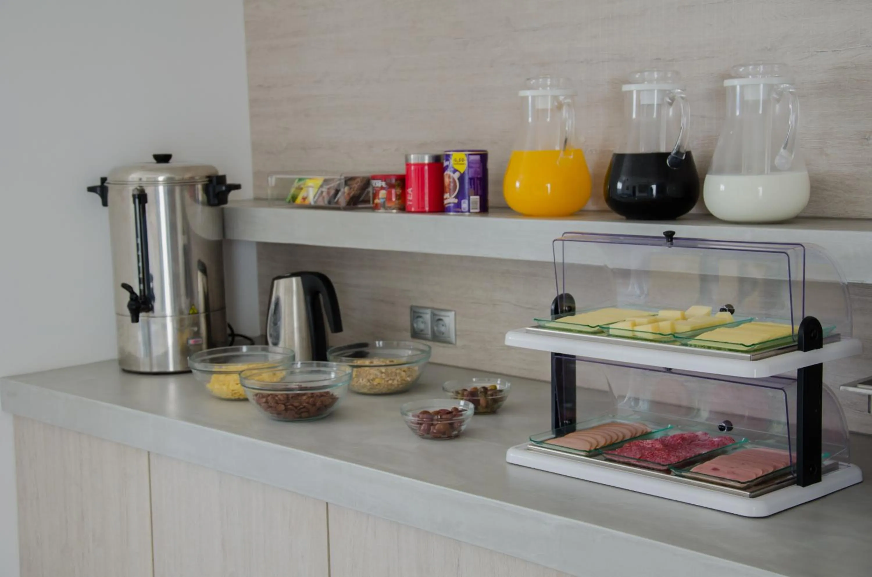 Buffet breakfast in Brother's Hotel