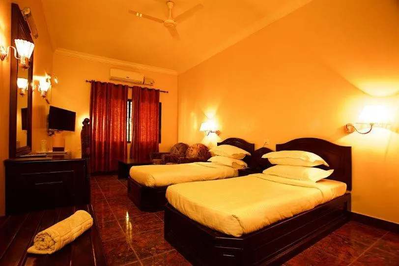 Bed in HOTEL RESIDENCY PARK