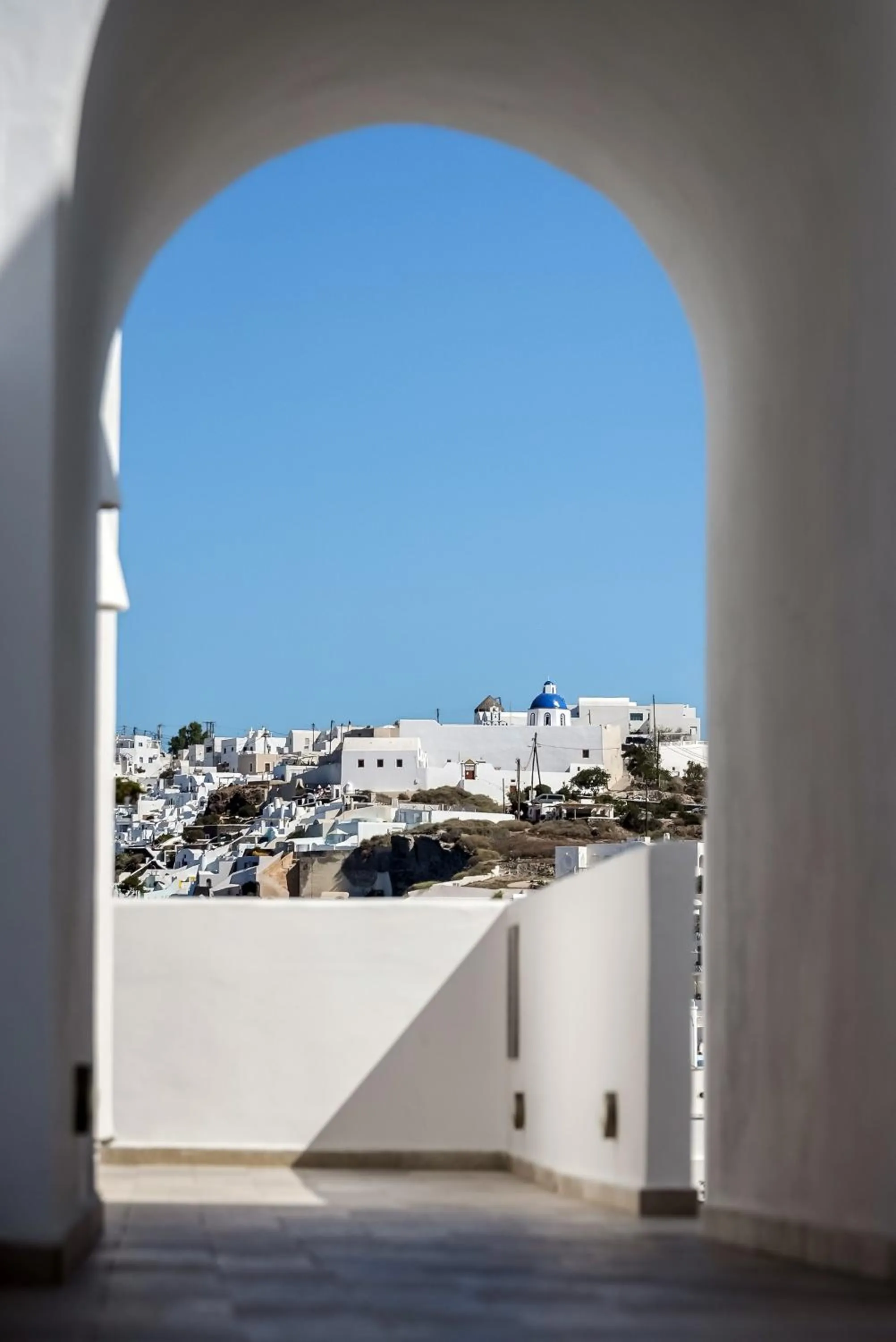 Property building in Santorini Palace