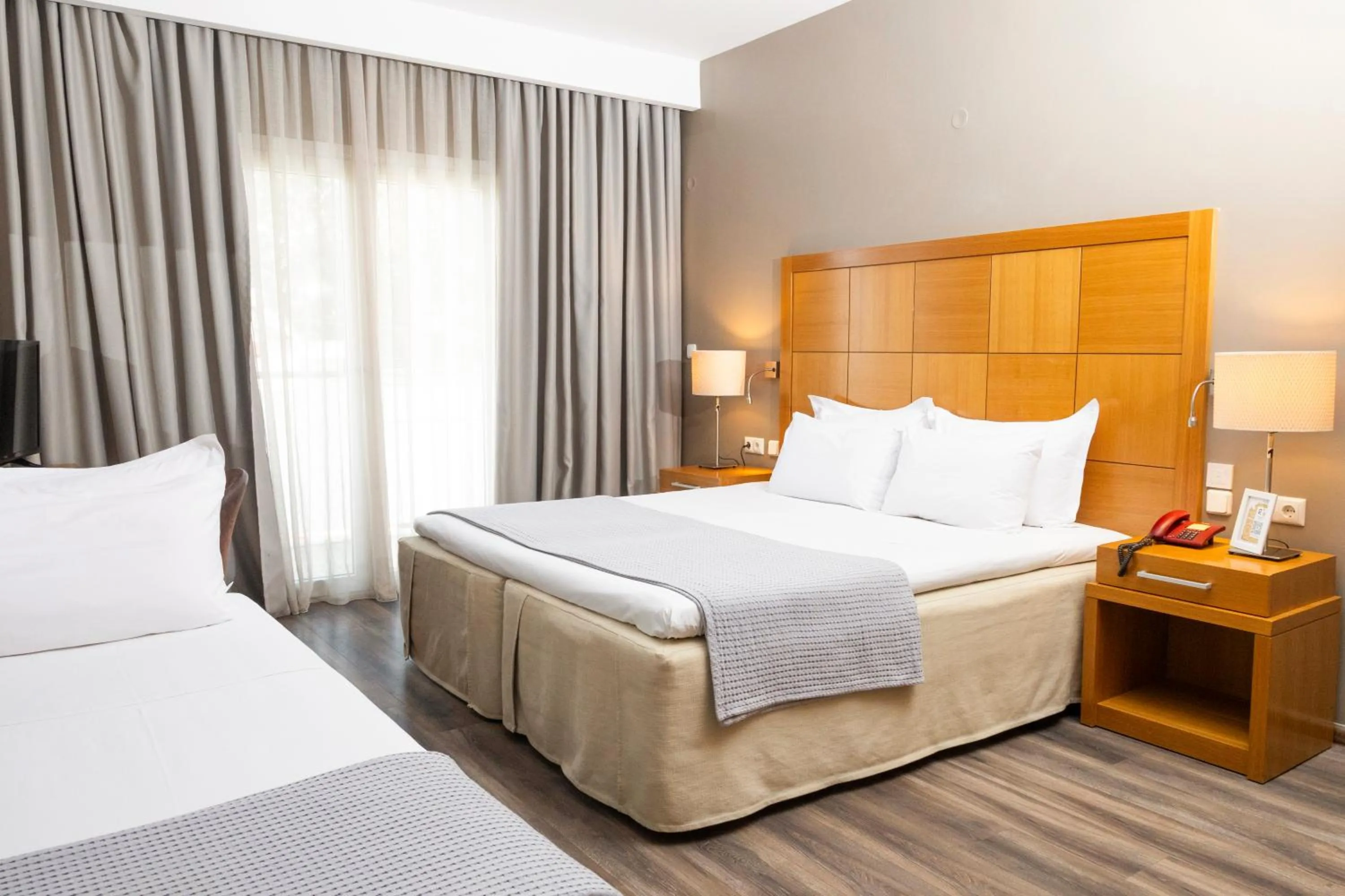 Bed in Golden Star City Resort