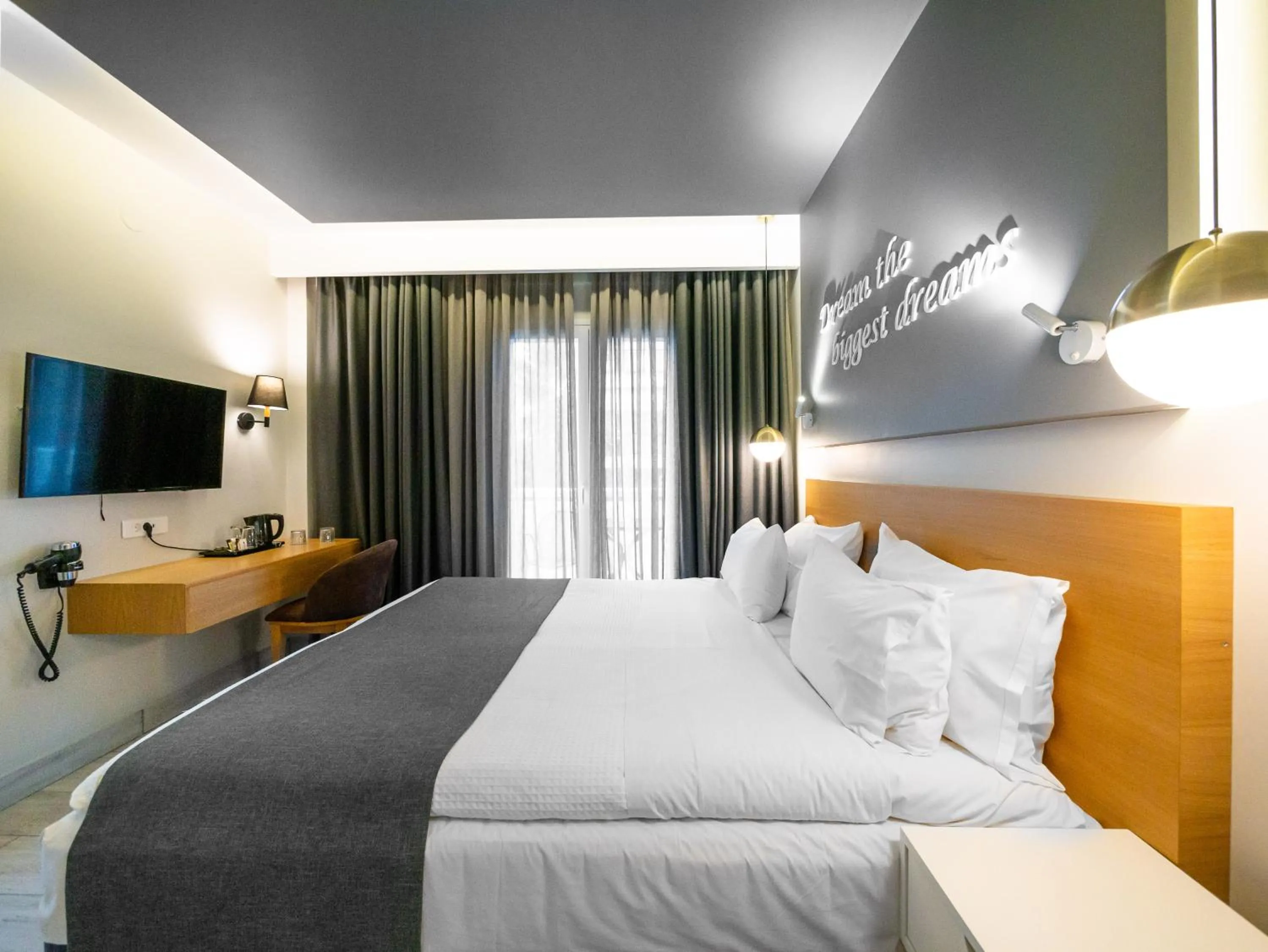 Bed in Golden Star City Resort