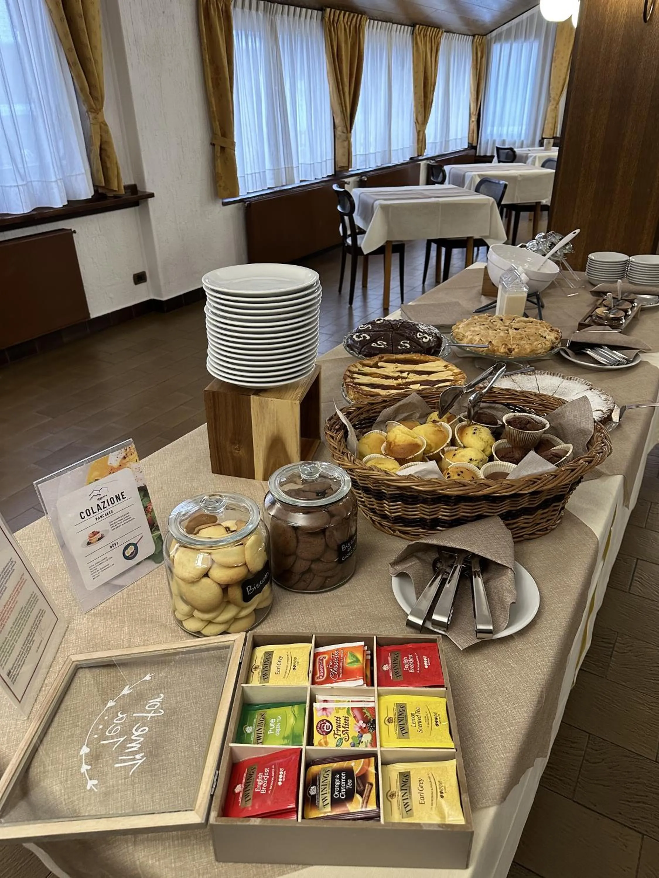 Food and drinks in Hotel Alle Tre Baite