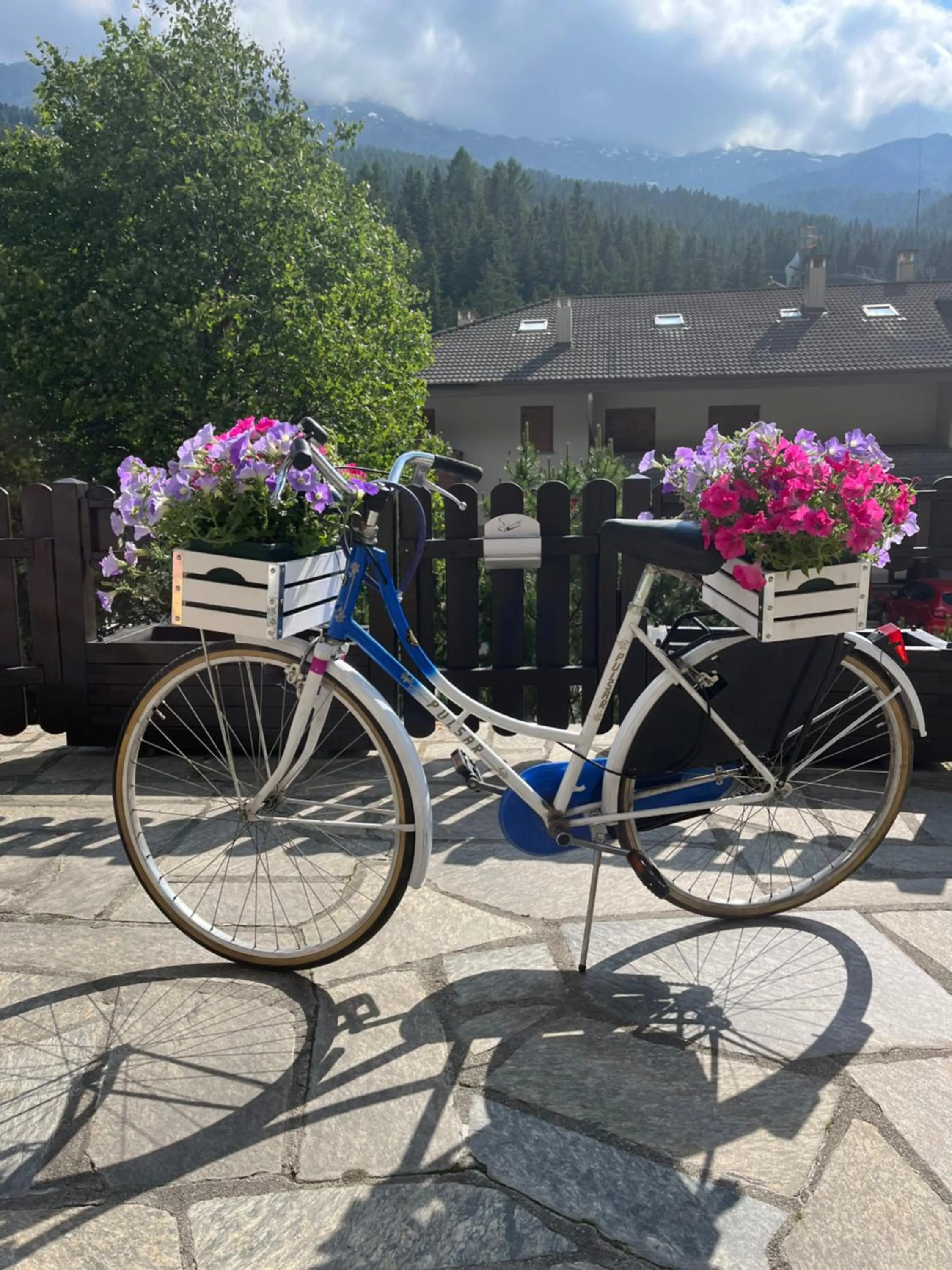 Decorative detail in Hotel Alle Tre Baite