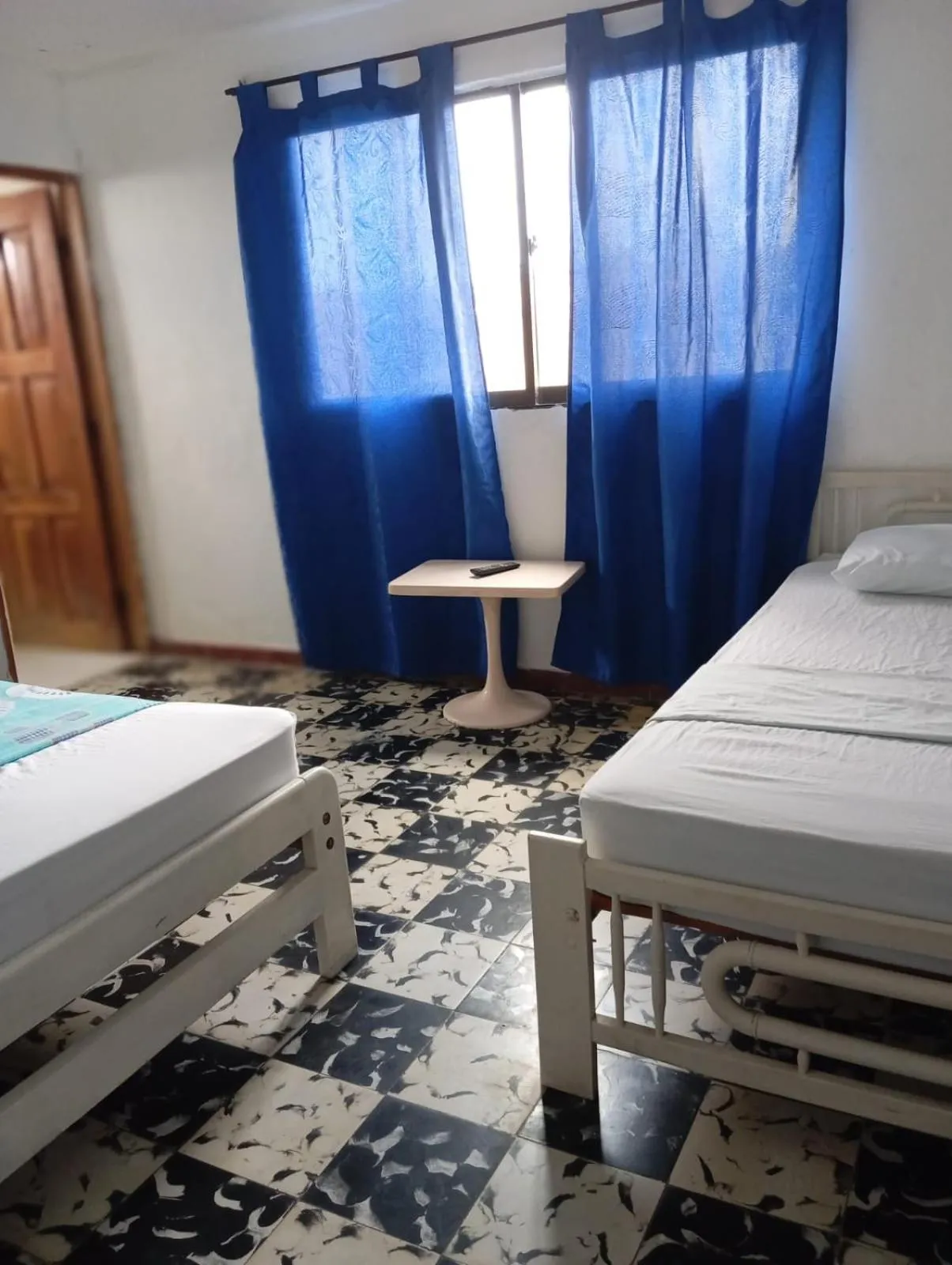 Bed in Hotel Palma Azul Coveñas