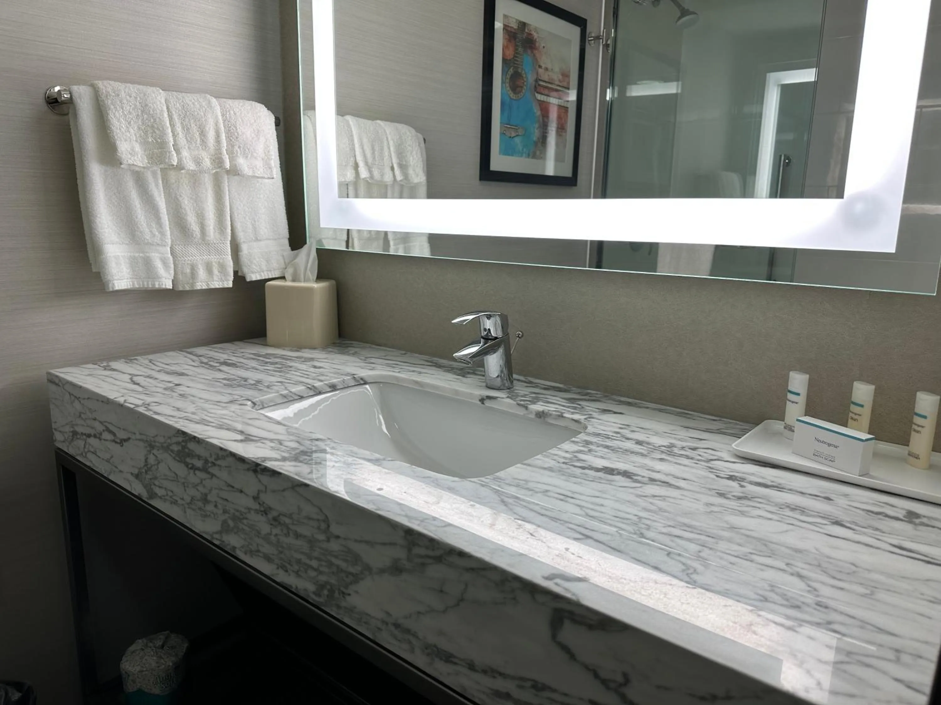 Bathroom in Crowne Plaza Nashville Airport by IHG