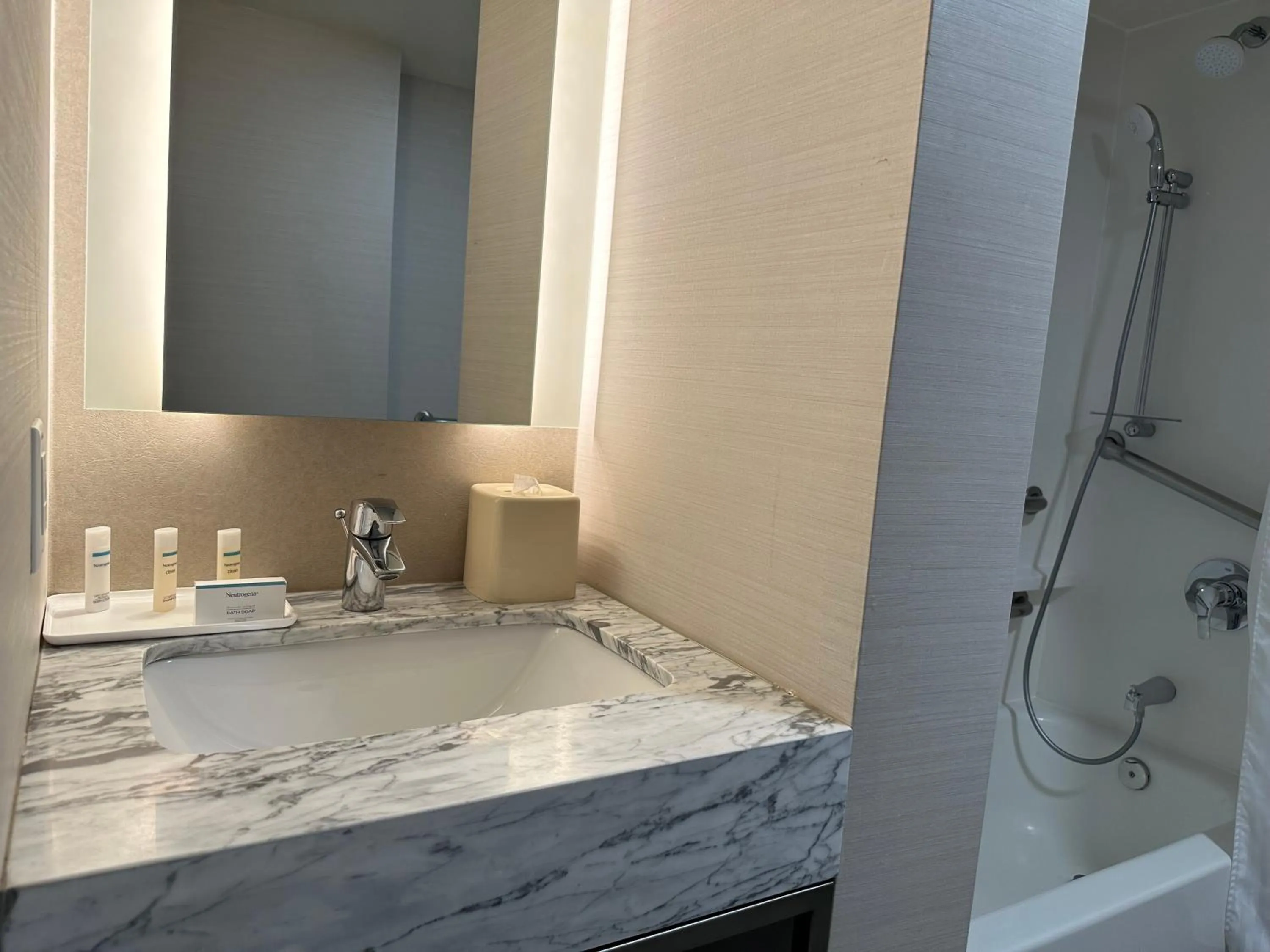 Bathroom in Crowne Plaza Nashville Airport by IHG