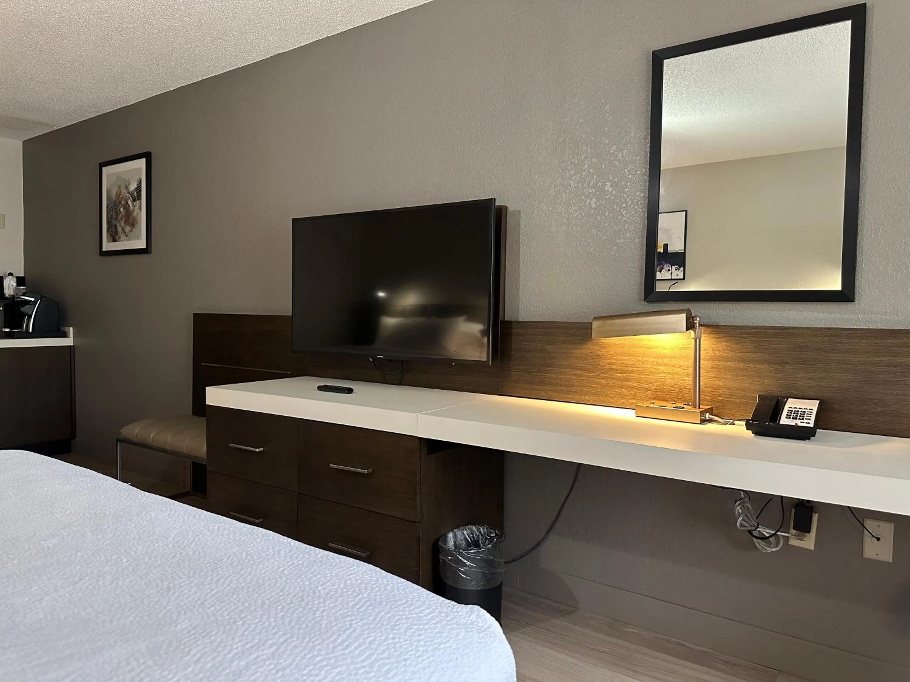 hair dresser, Bed in Crowne Plaza Nashville Airport by IHG