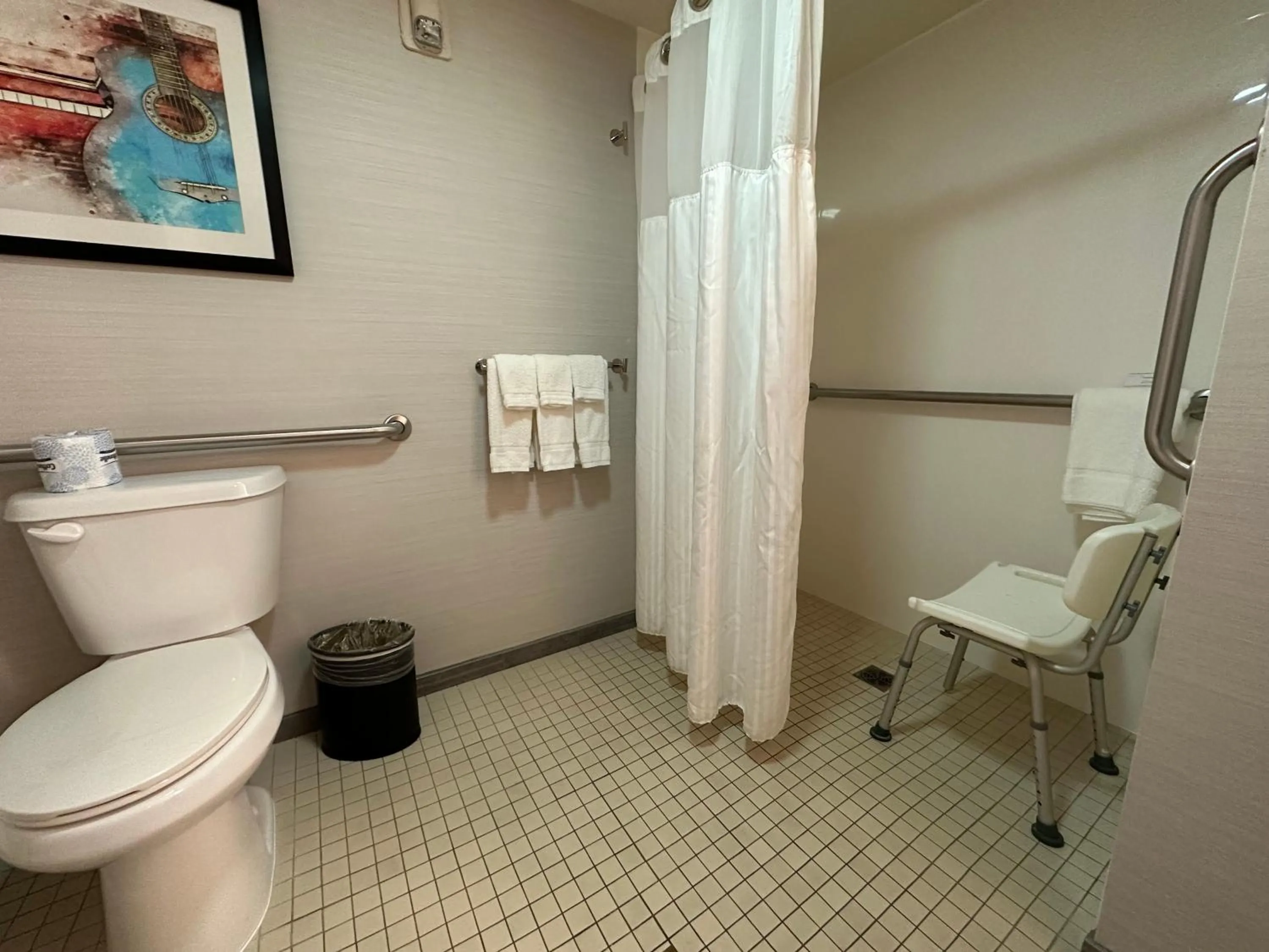 Bathroom in Crowne Plaza Nashville Airport by IHG