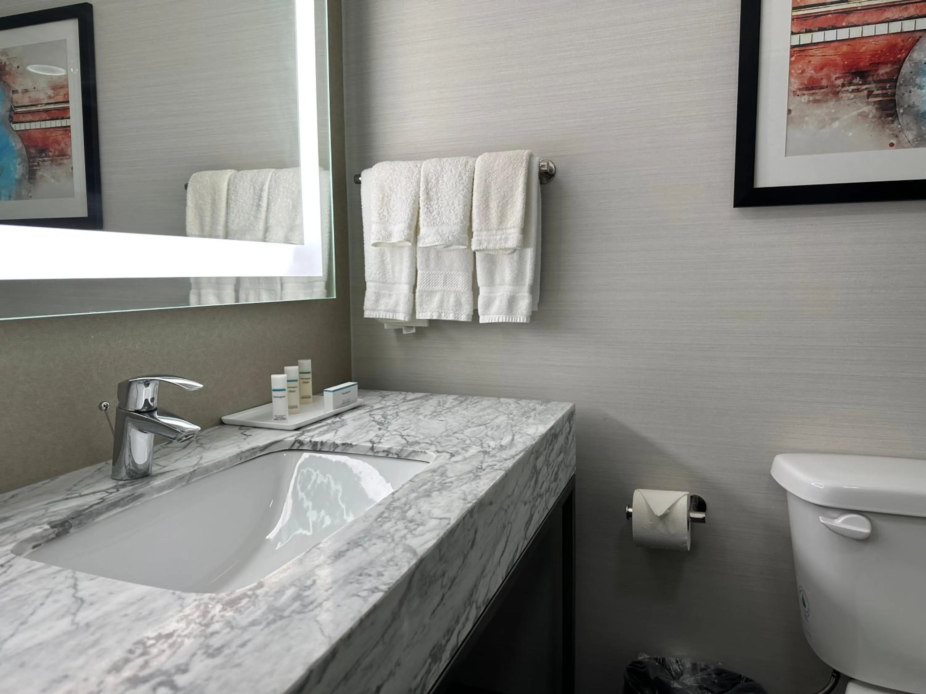Bathroom in Crowne Plaza Nashville Airport by IHG