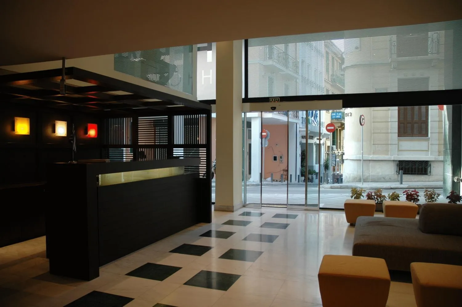 Lobby or reception in Hermes Hotel