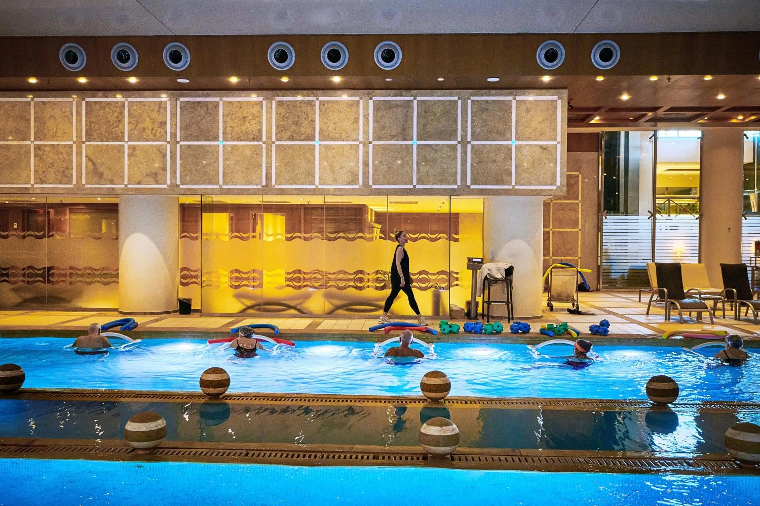 Spa and wellness centre/facilities in Divani Apollon Palace & Thalasso