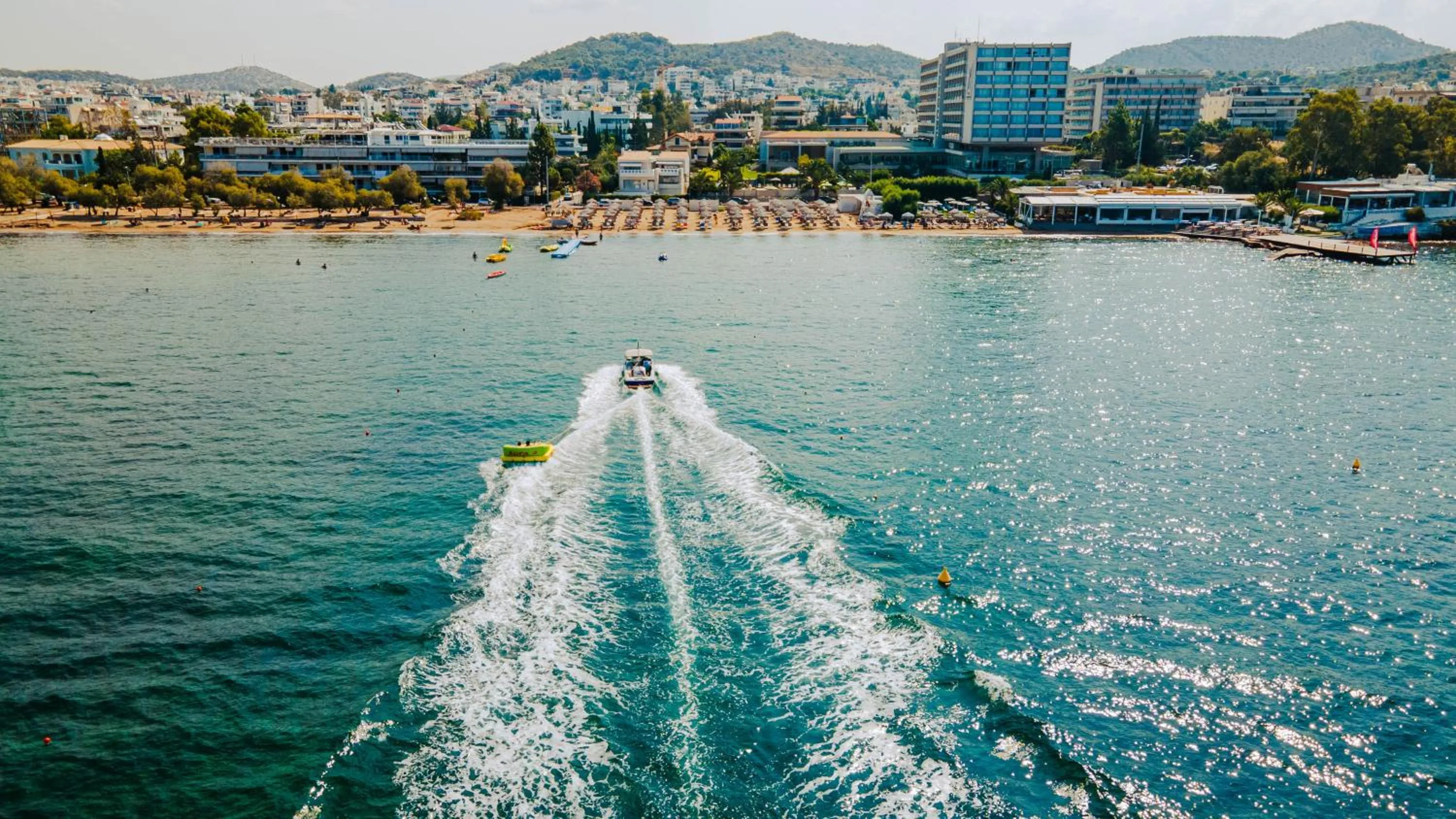 Beach in Divani Apollon Palace & Thalasso