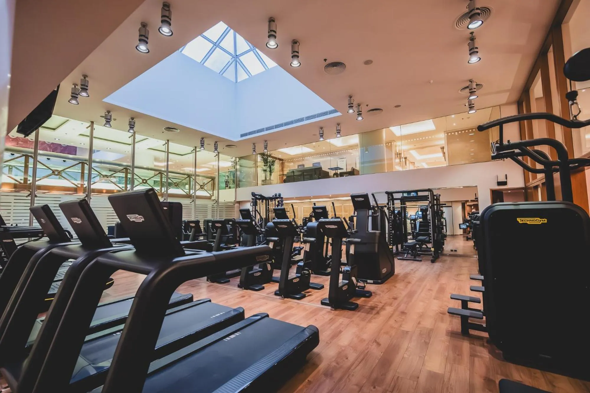 Fitness centre/facilities in Divani Apollon Palace & Thalasso