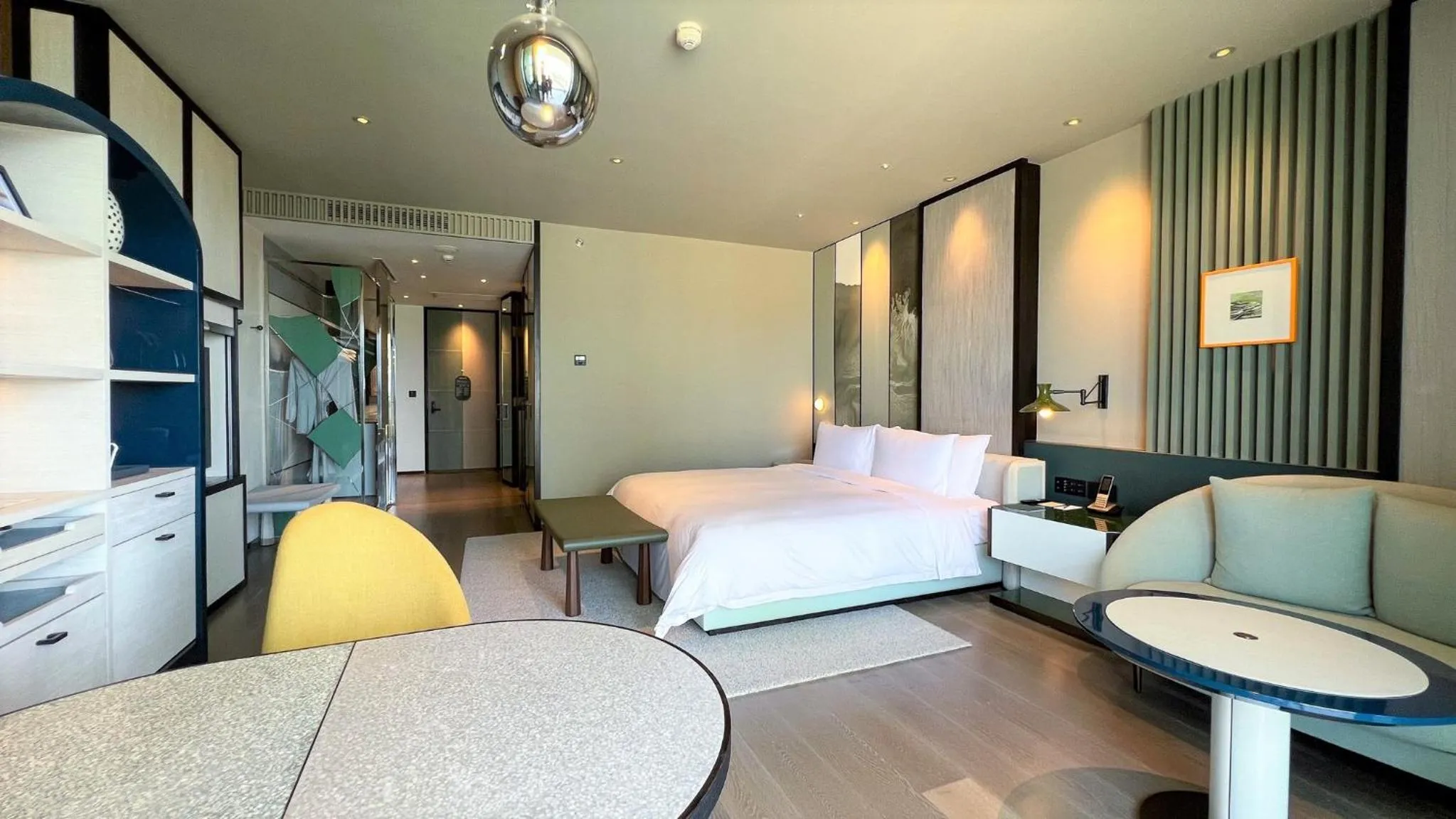 Bedroom, Bed in New World Hoiana Beach Resort