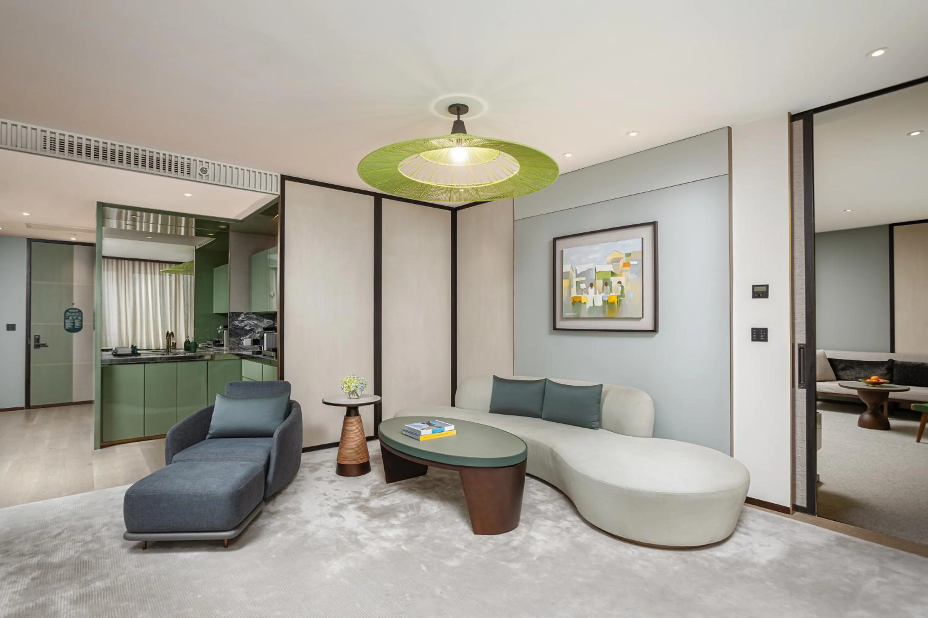 Living room in New World Hoiana Beach Resort