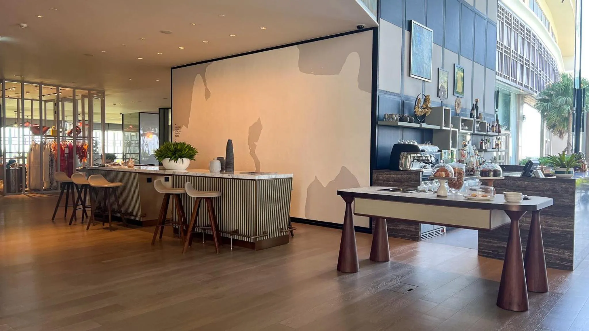 Seating area in New World Hoiana Beach Resort