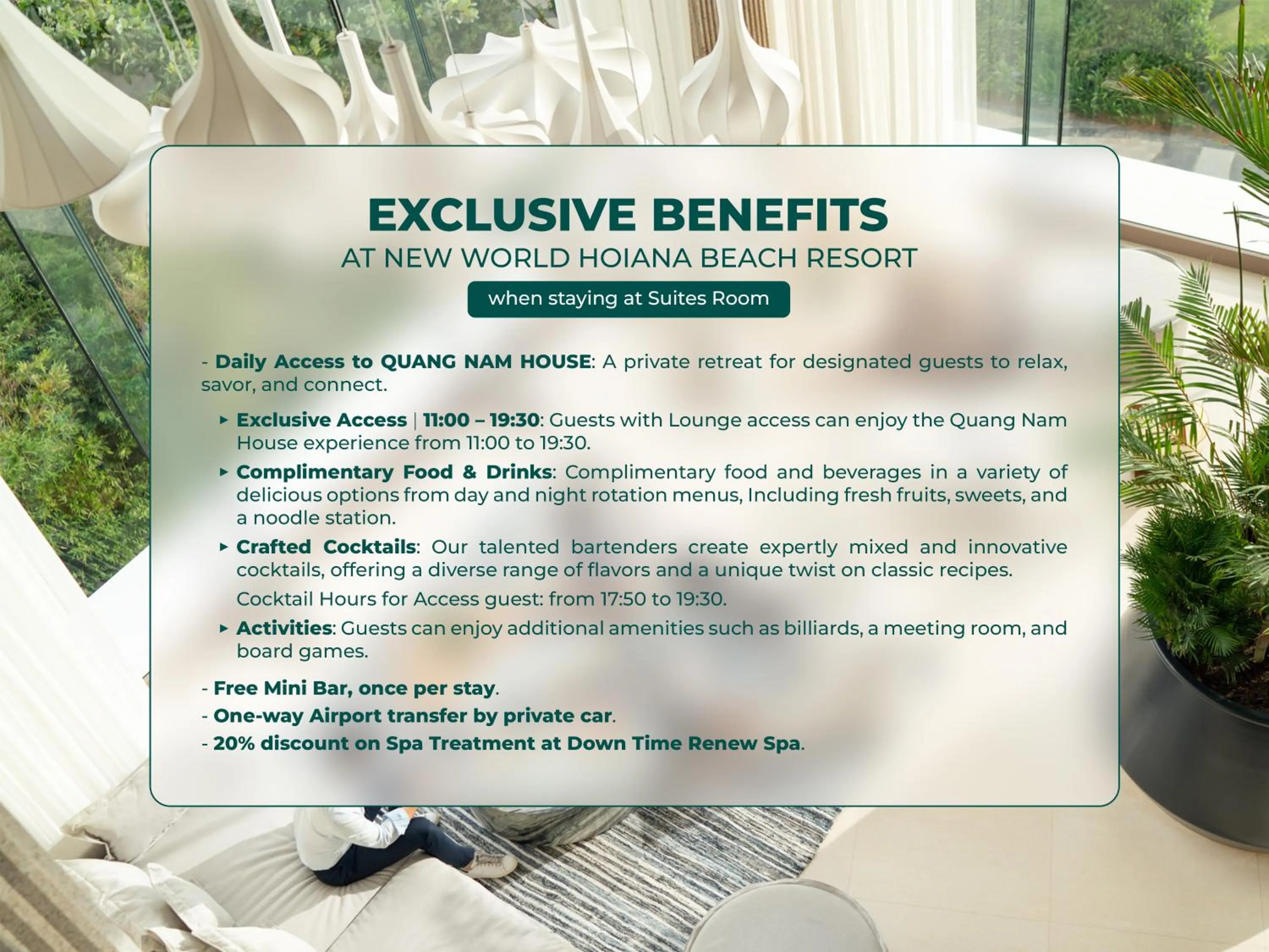 Lounge or bar in New World Hoiana Beach Resort