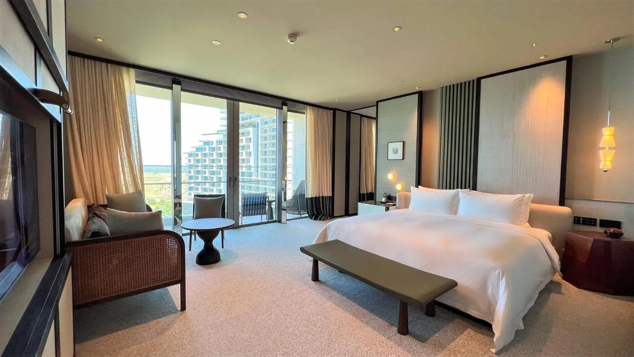 Bedroom, Bed in New World Hoiana Beach Resort