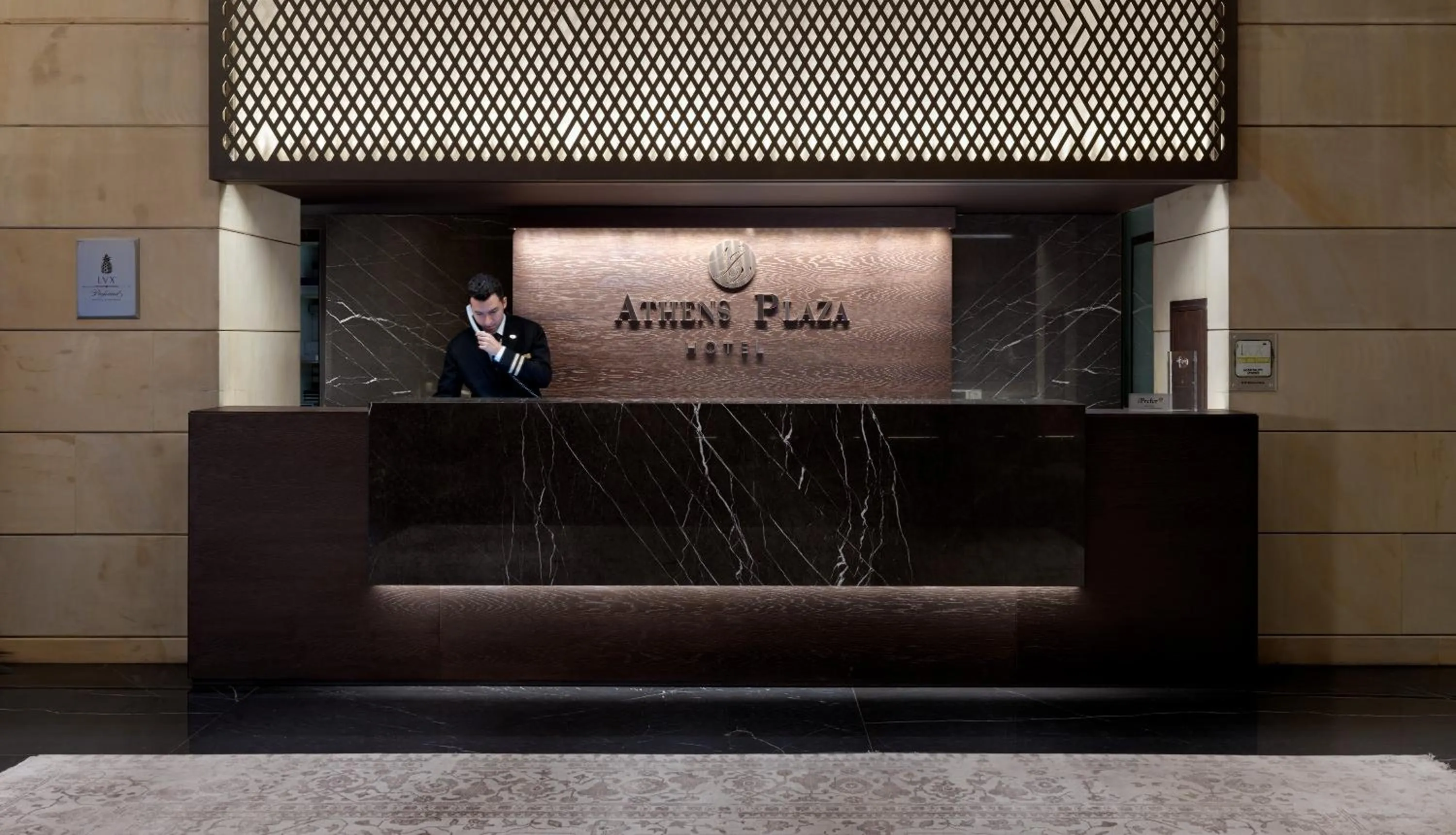 Lobby or reception in NJV Athens Plaza