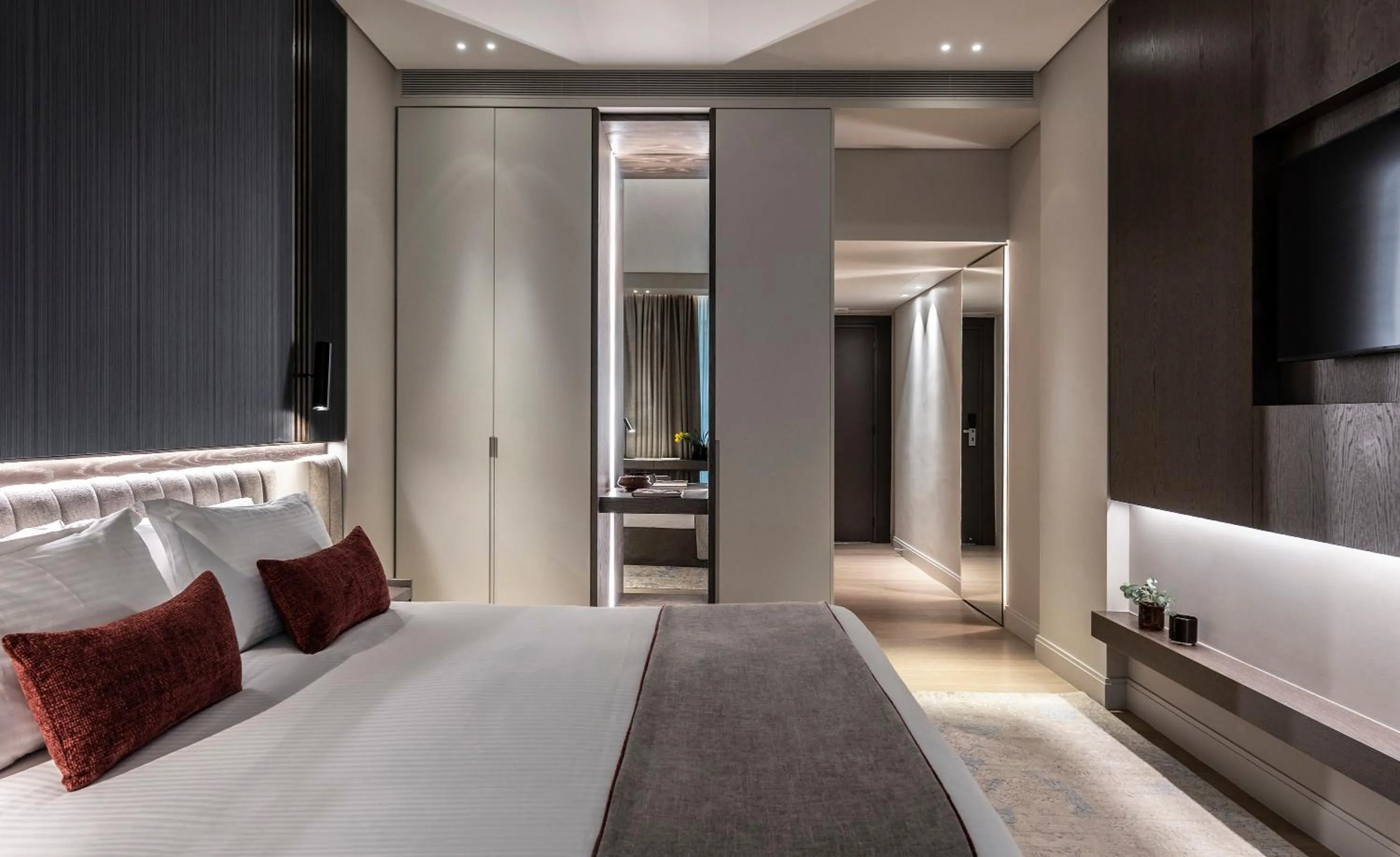 Bed in NJV Athens Plaza