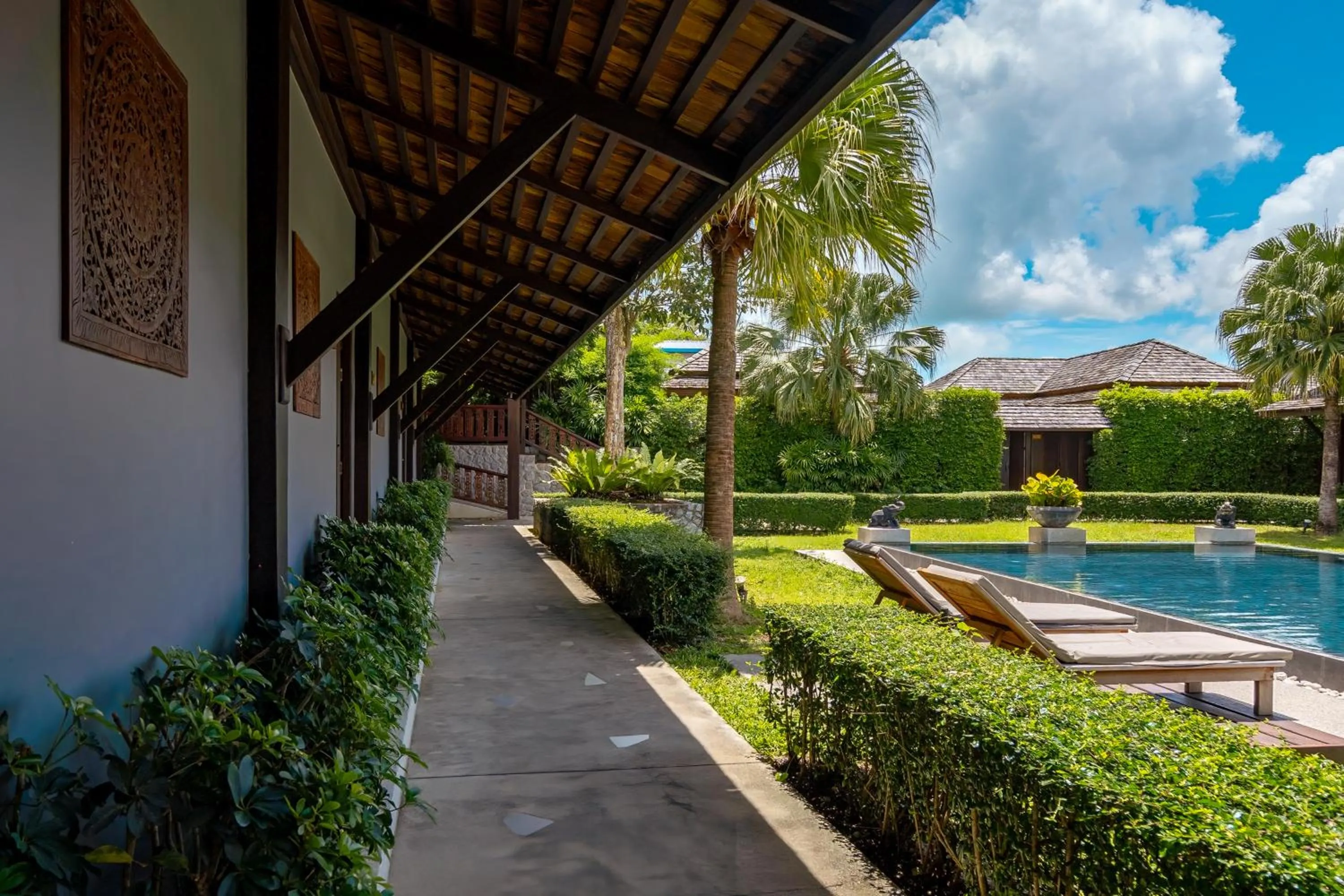 Natural landscape in Malabar Pool Villa Phuket