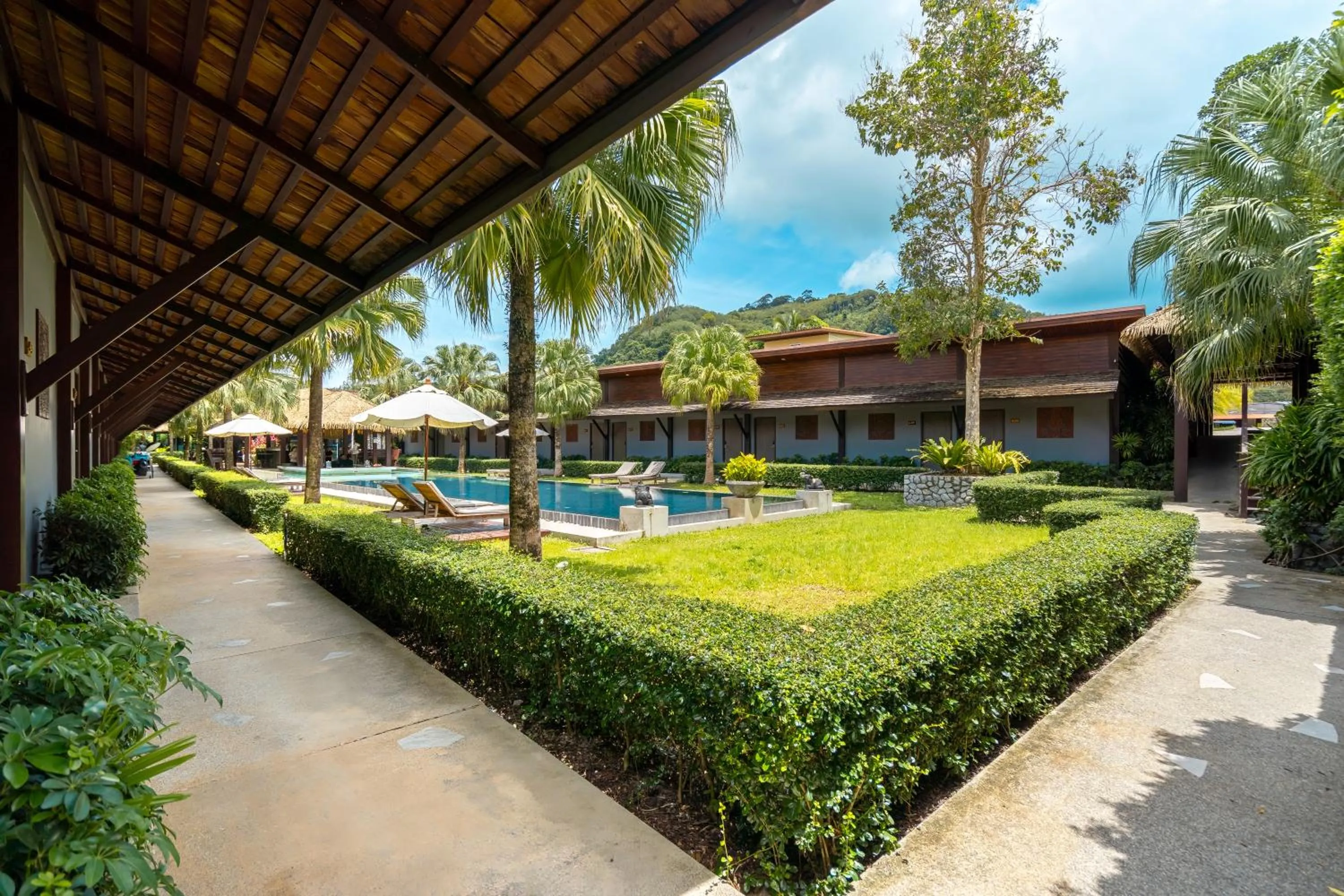 Property building in Malabar Pool Villa Phuket