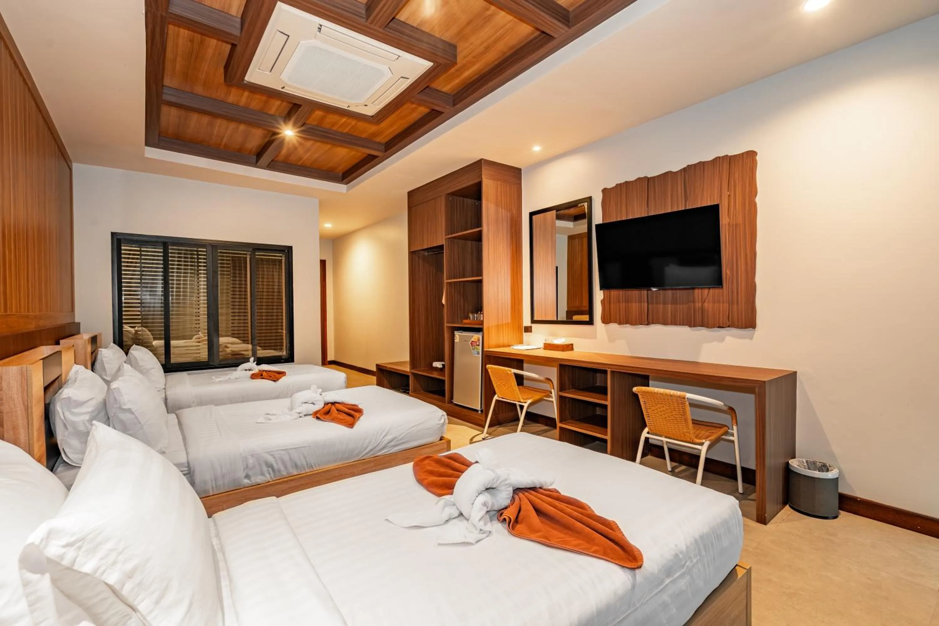 Bed in Malabar Pool Villa Phuket
