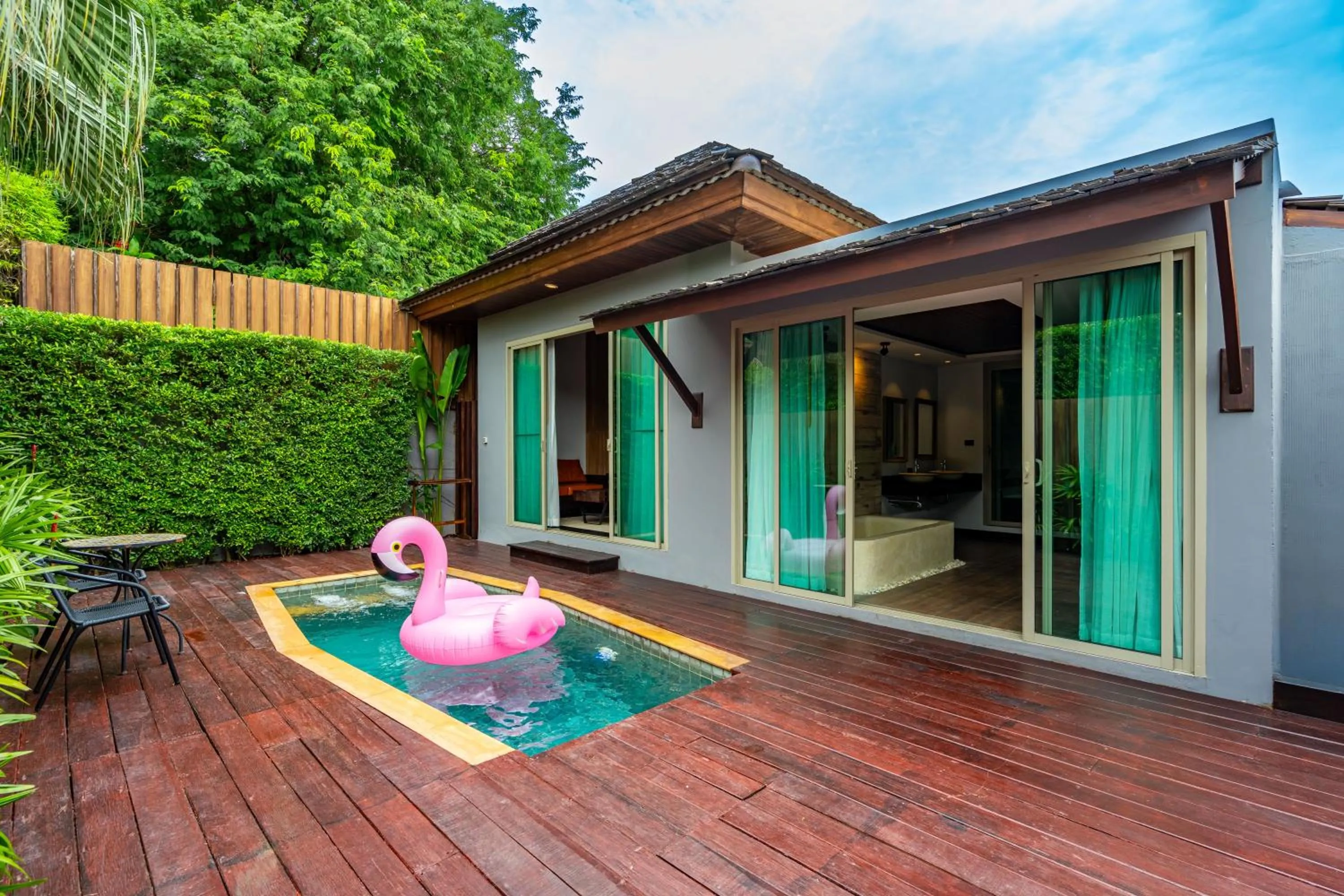 Swimming pool in Malabar Pool Villa Phuket