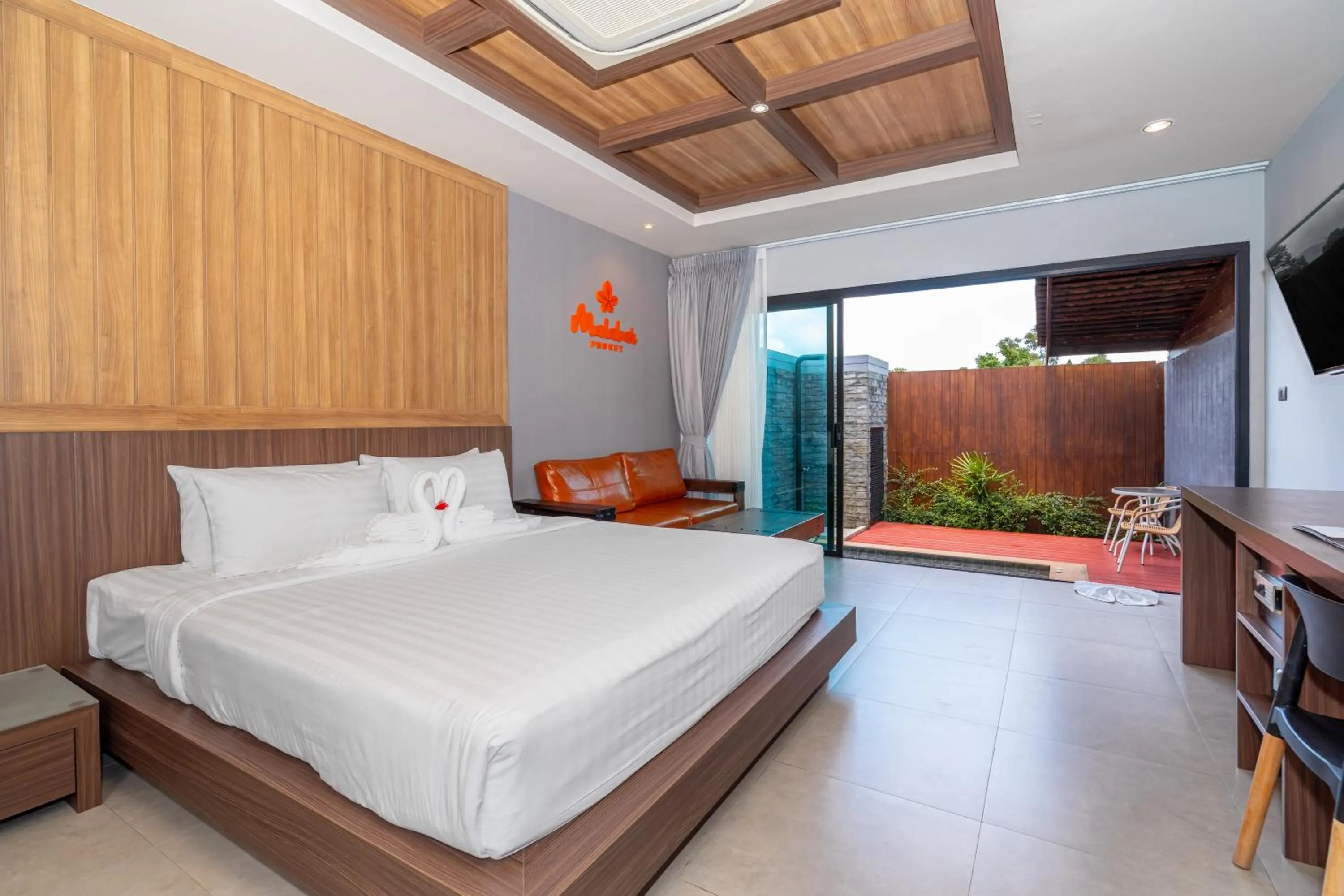 Photo of the whole room, Bed in Malabar Pool Villa Phuket