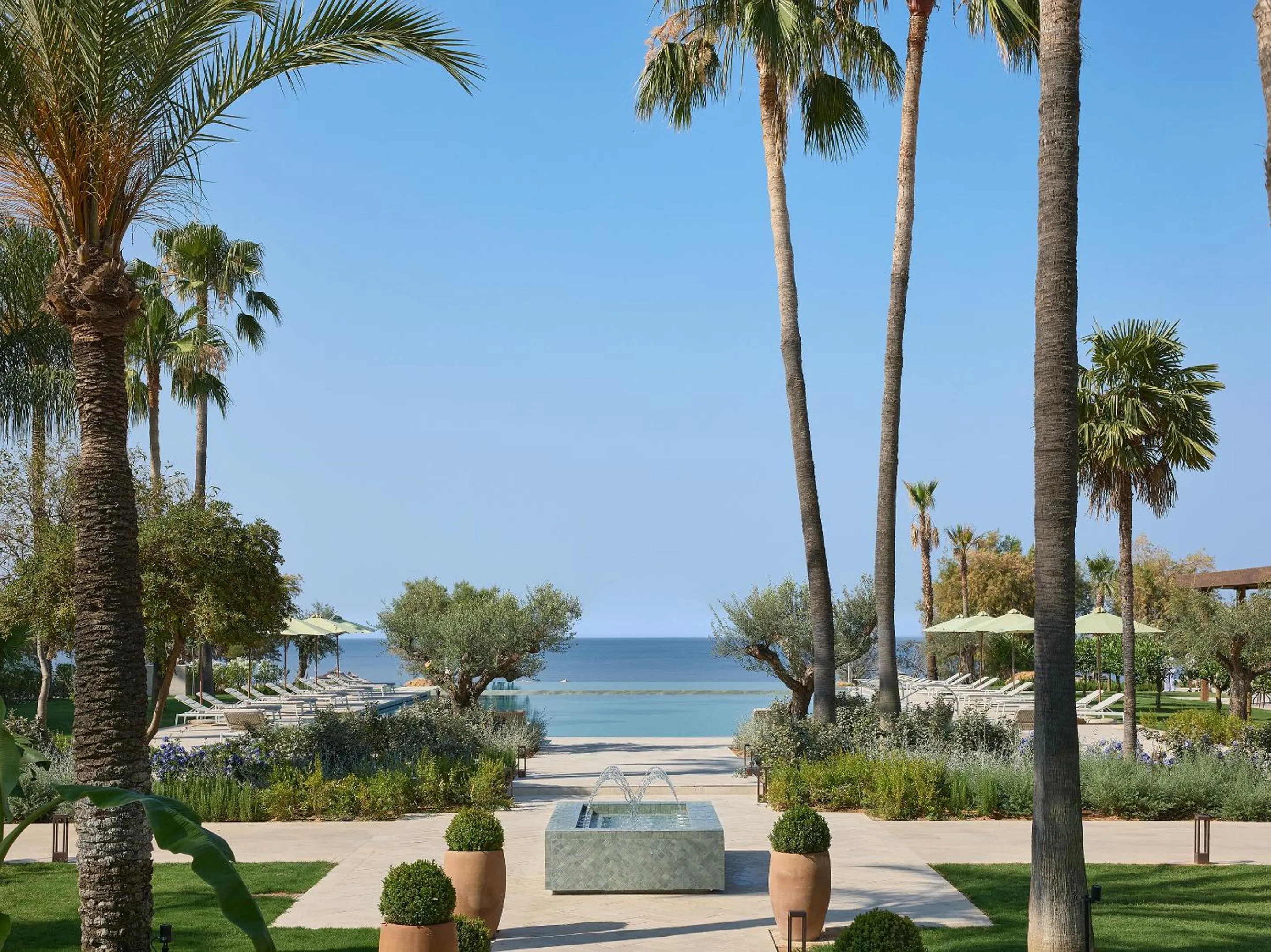 Garden in Grecotel Filoxenia