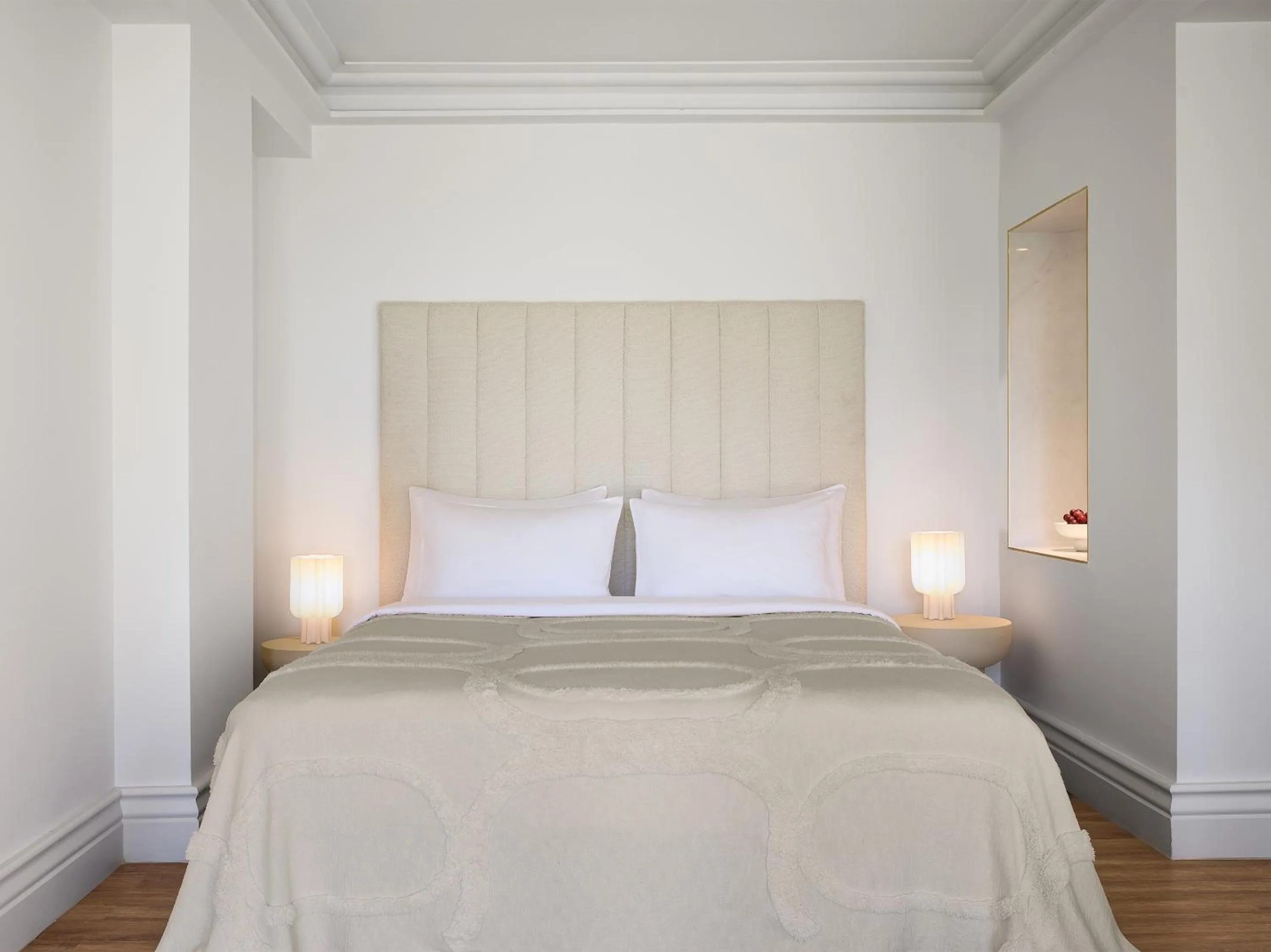 Bed in Grecotel Filoxenia