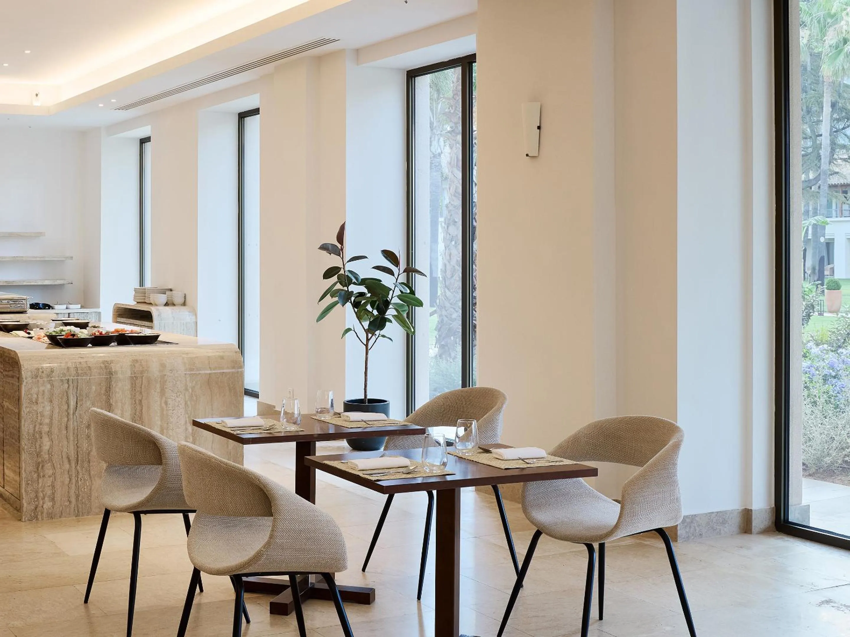 Dining area in Grecotel Filoxenia