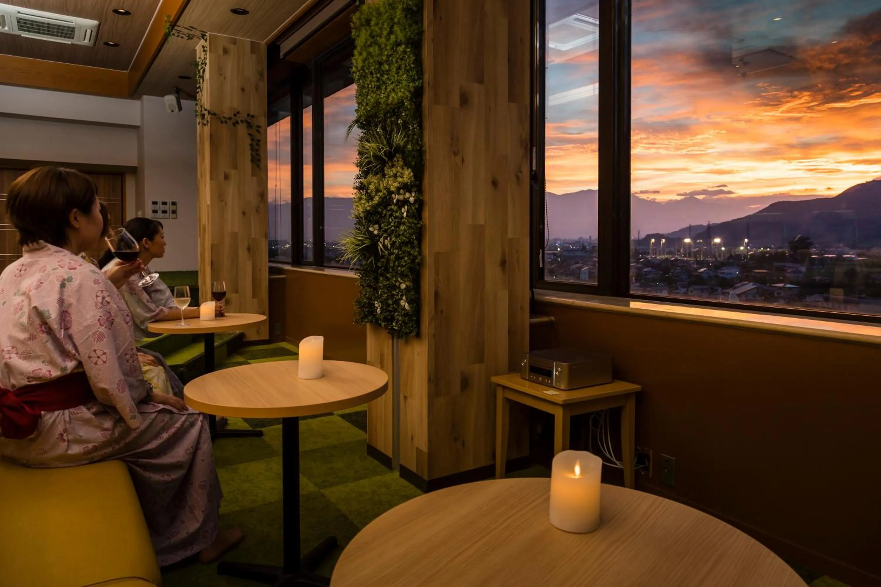 Lounge or bar in Japanese Onsen Ryokan Kohakuen