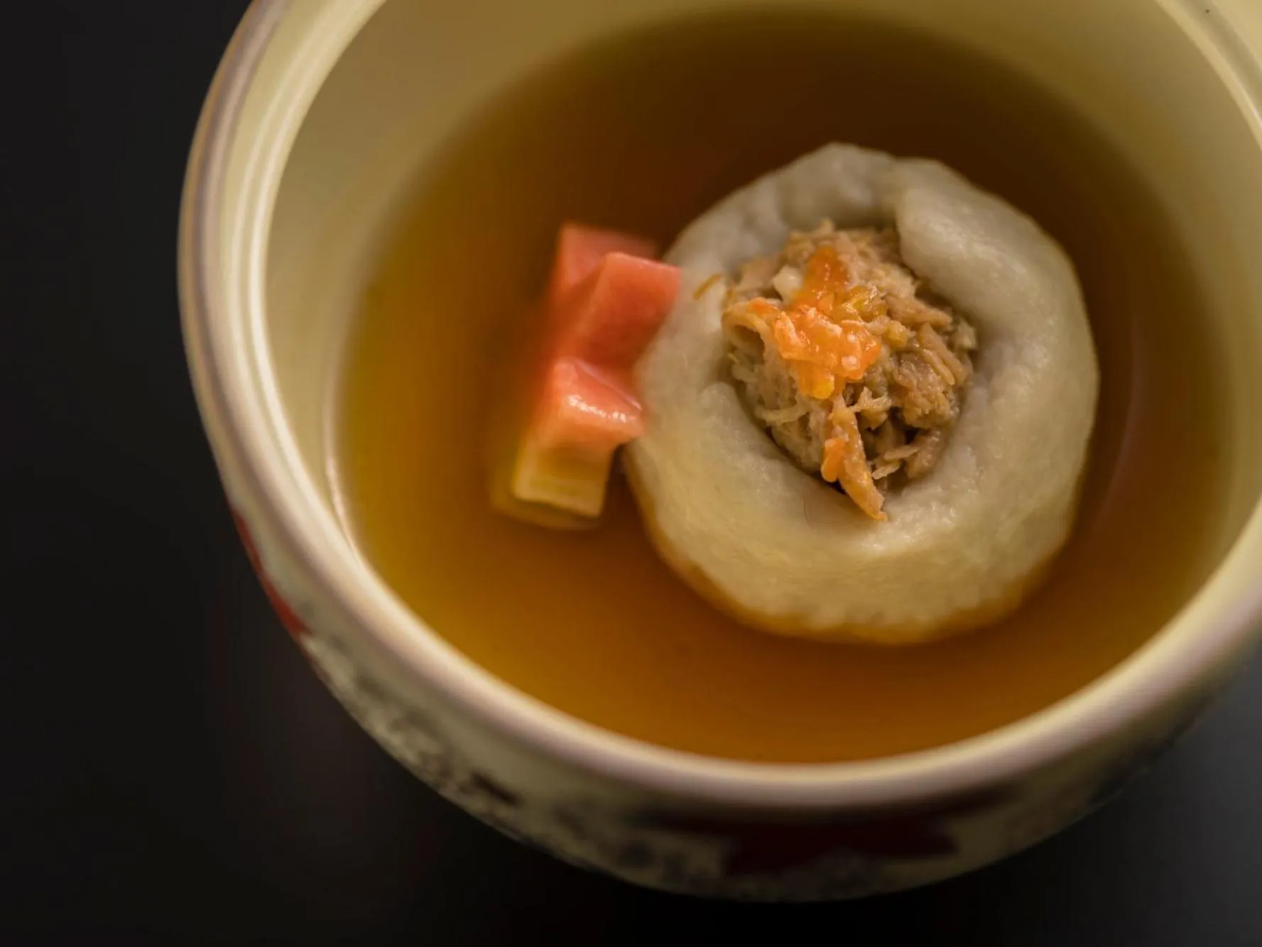 Dinner in Japanese Onsen Ryokan Kohakuen