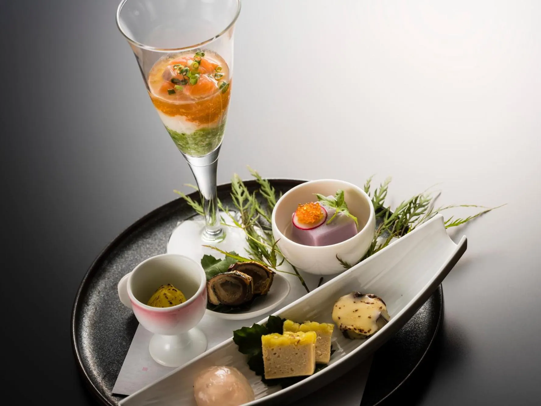 Food and drinks in Japanese Onsen Ryokan Kohakuen