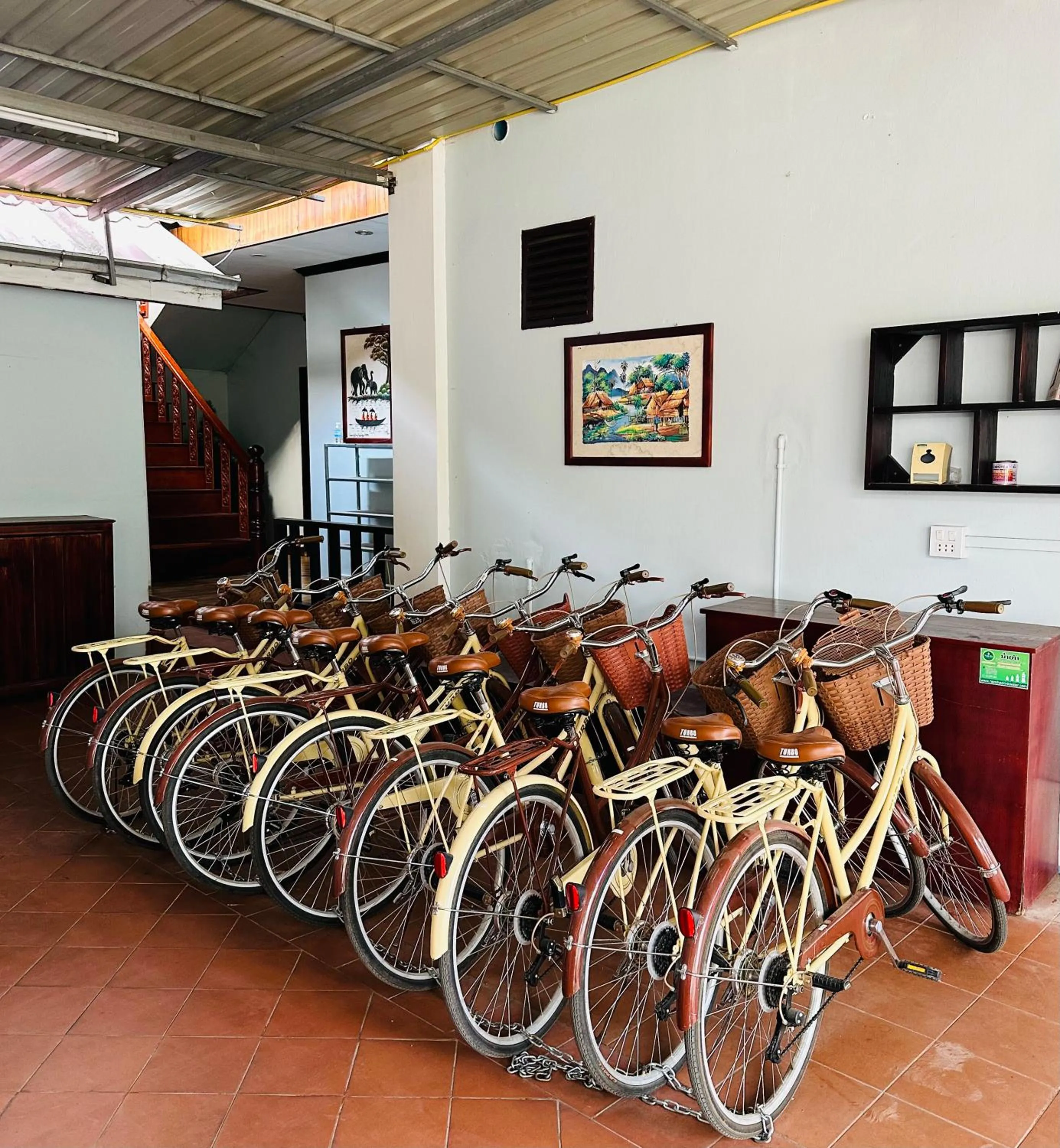 Cycling in Singharat Boutique House