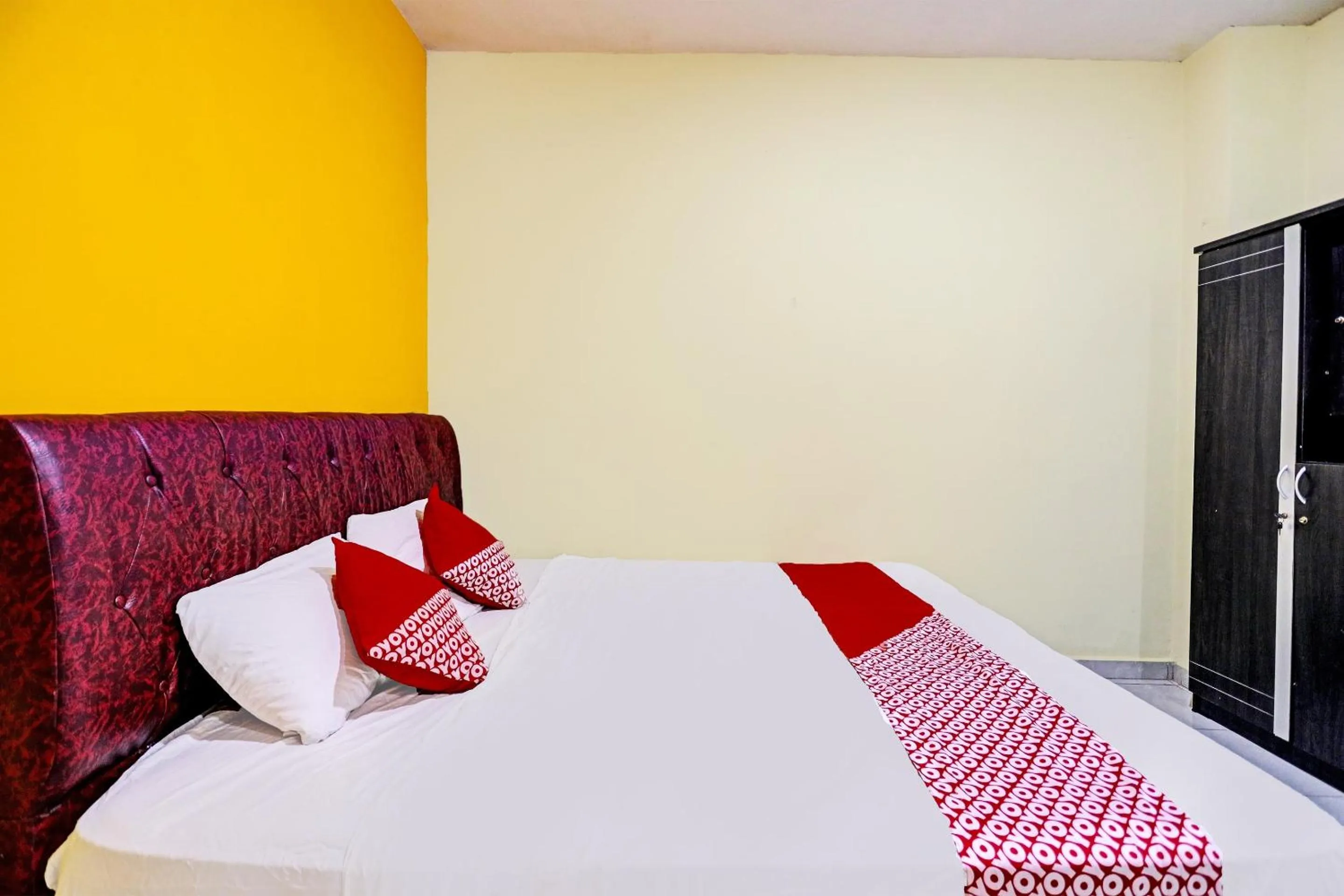 Bedroom, Bed in Hotel O New Town Syariah