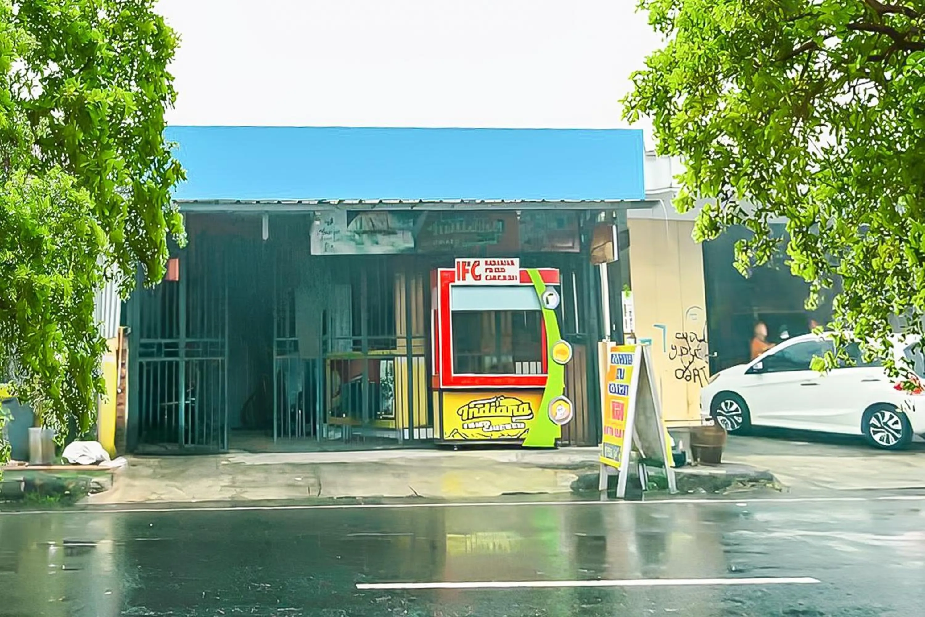 Facade/entrance in Pondok Karisma Syariah Tasikmalaya Mitra RedDoorz