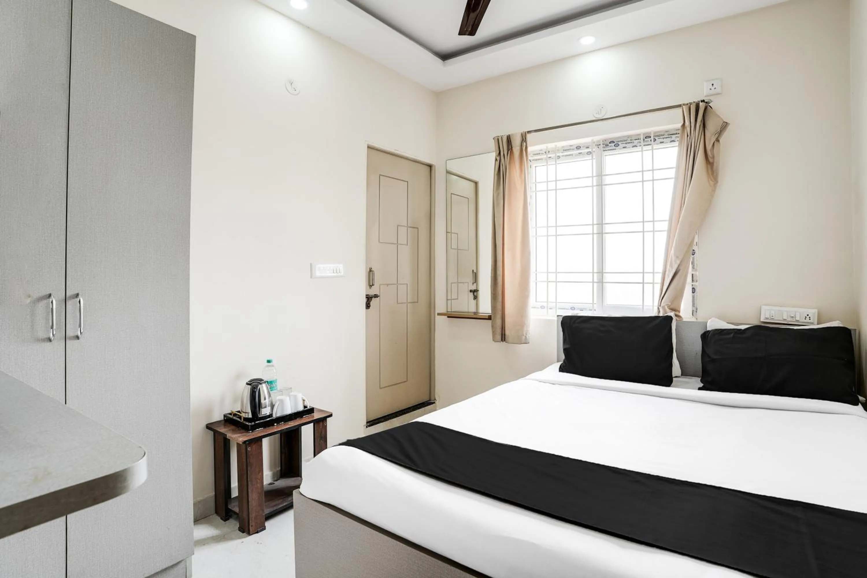 Bedroom, Bed in Super Hotel O Bangalore Near Reva Circle Formerly CKA Boarding