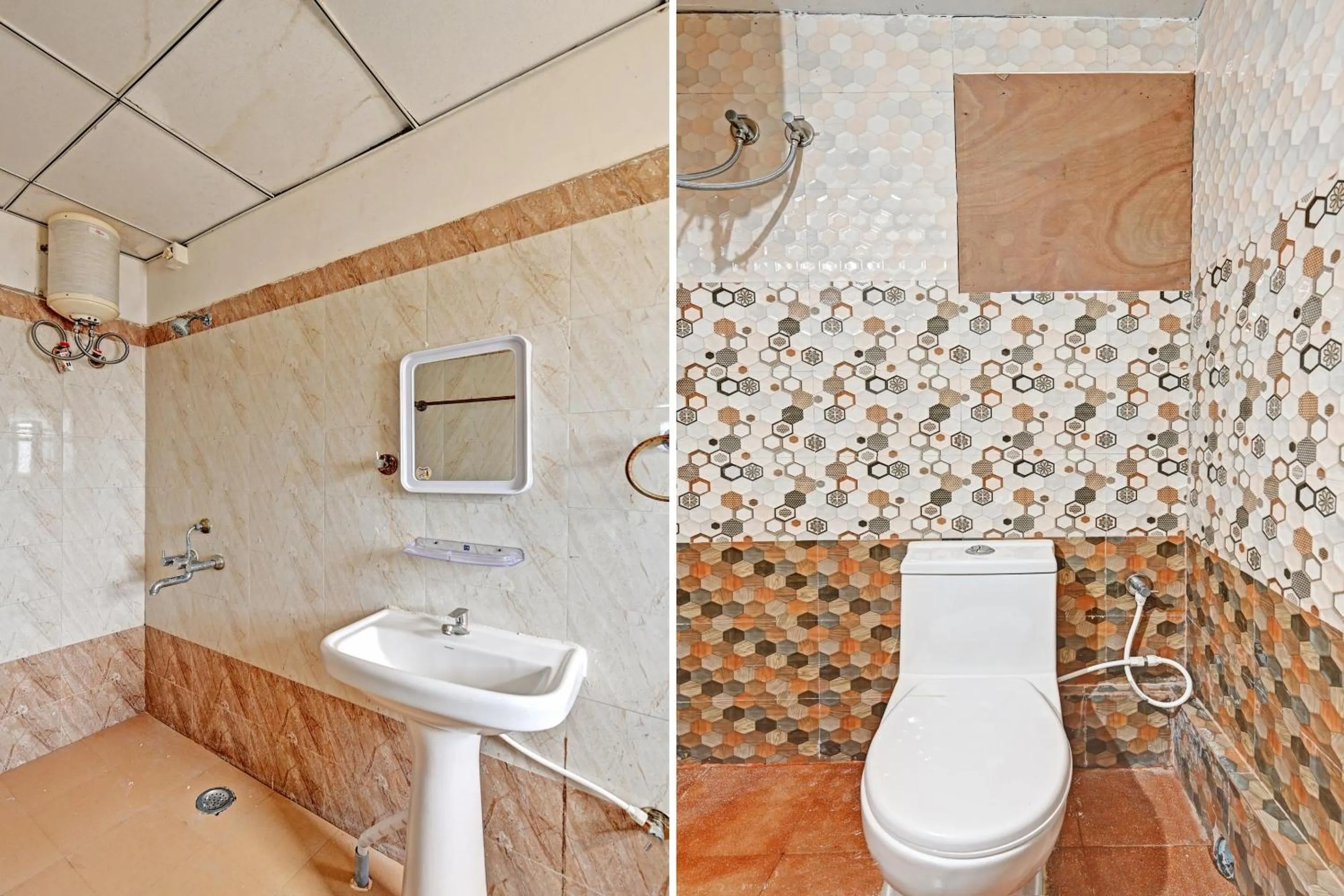 Bathroom in Hotel O Hi5 Days Inn Premium