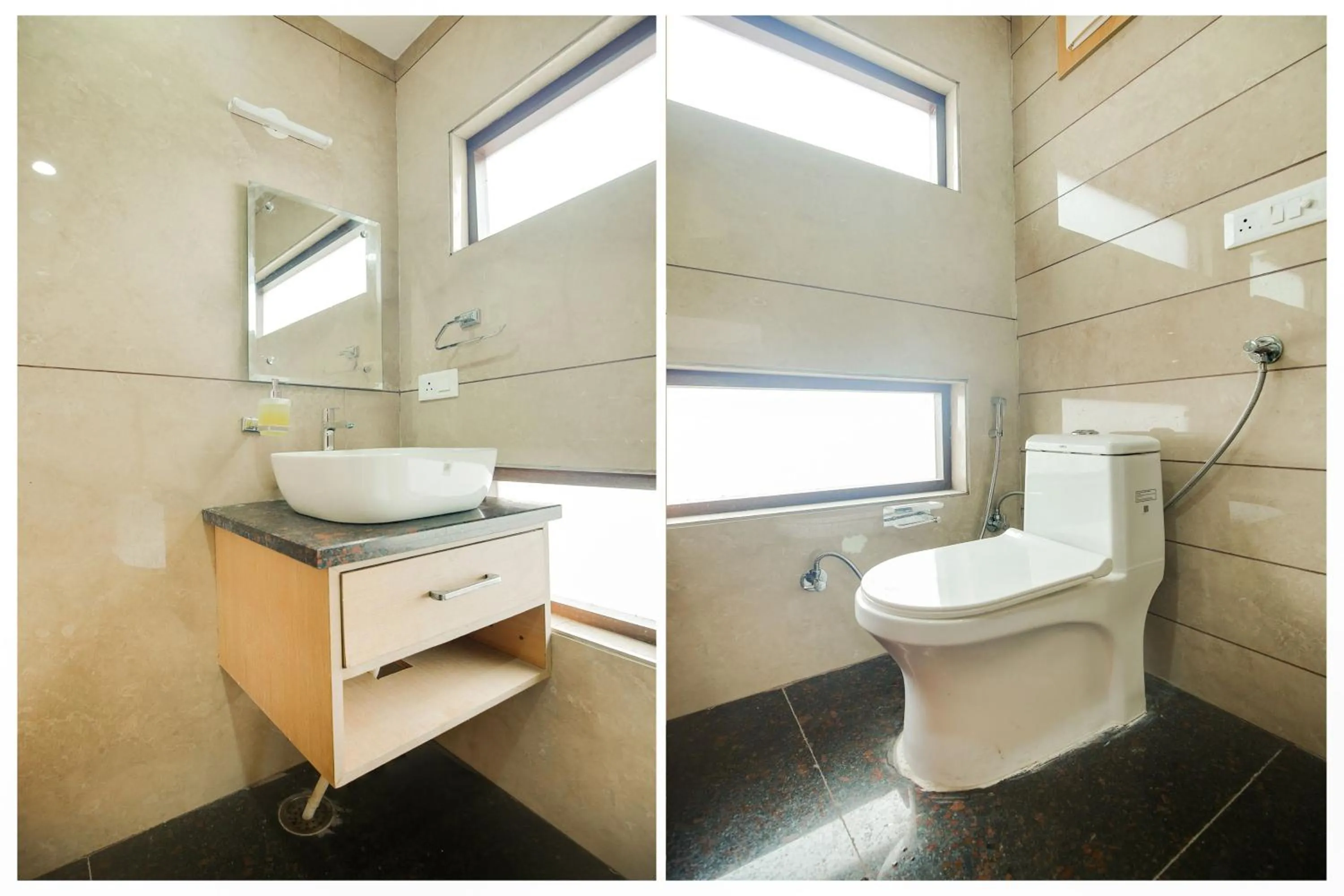 Bathroom in Hotel O Dhruva Residency