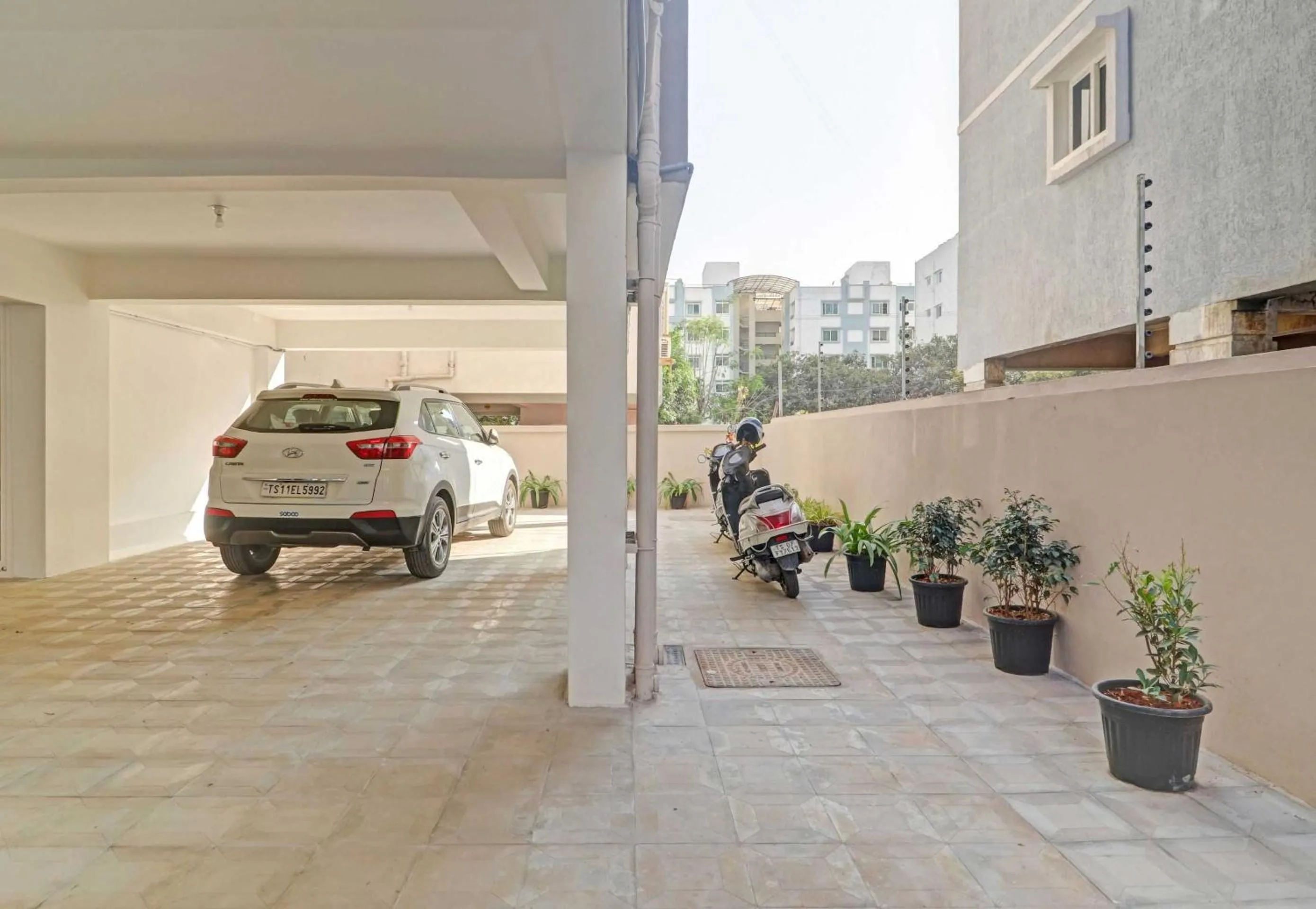 On site in Super Hotel O Qualia Nallagandla