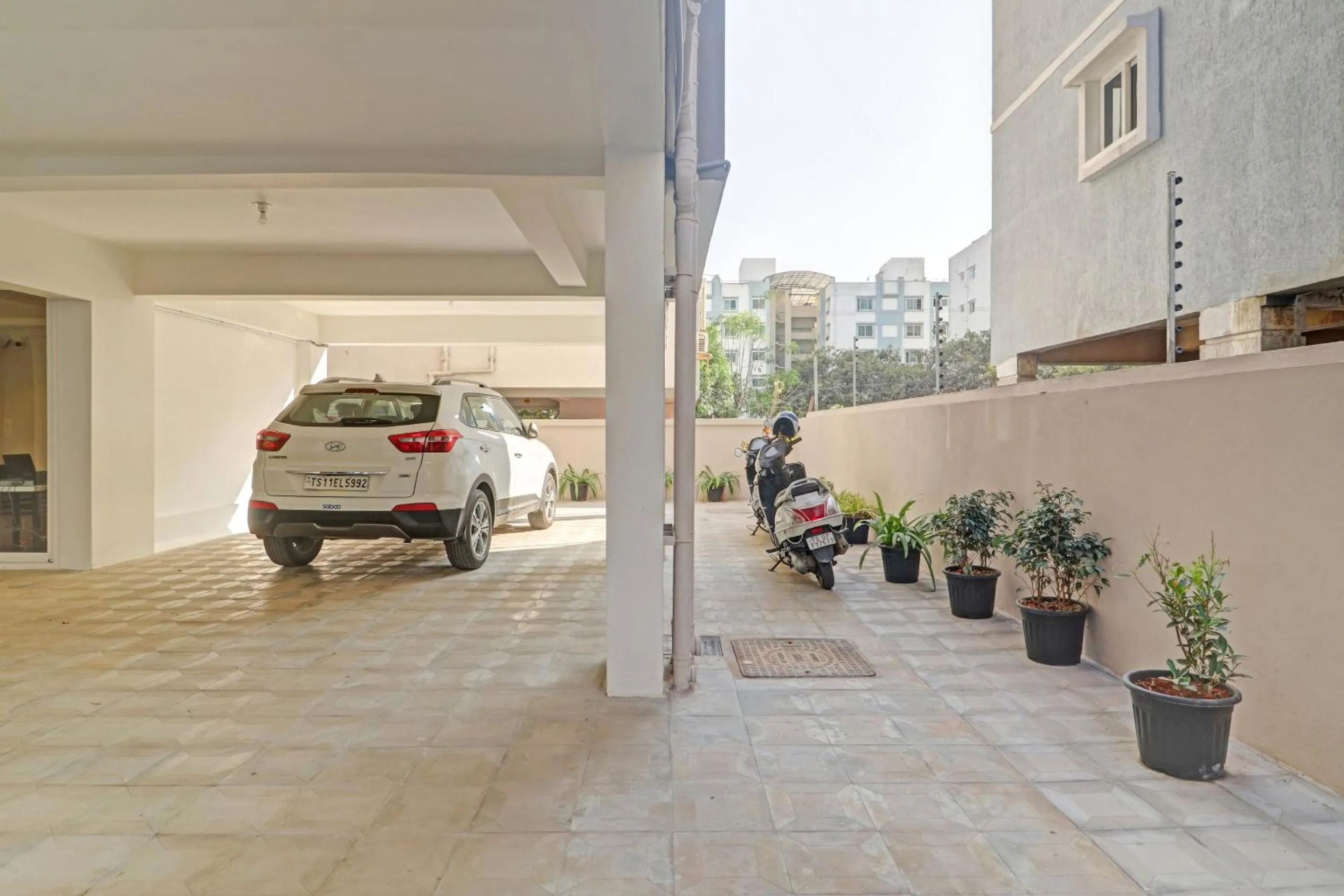 On site in Super Hotel O Qualia Nallagandla