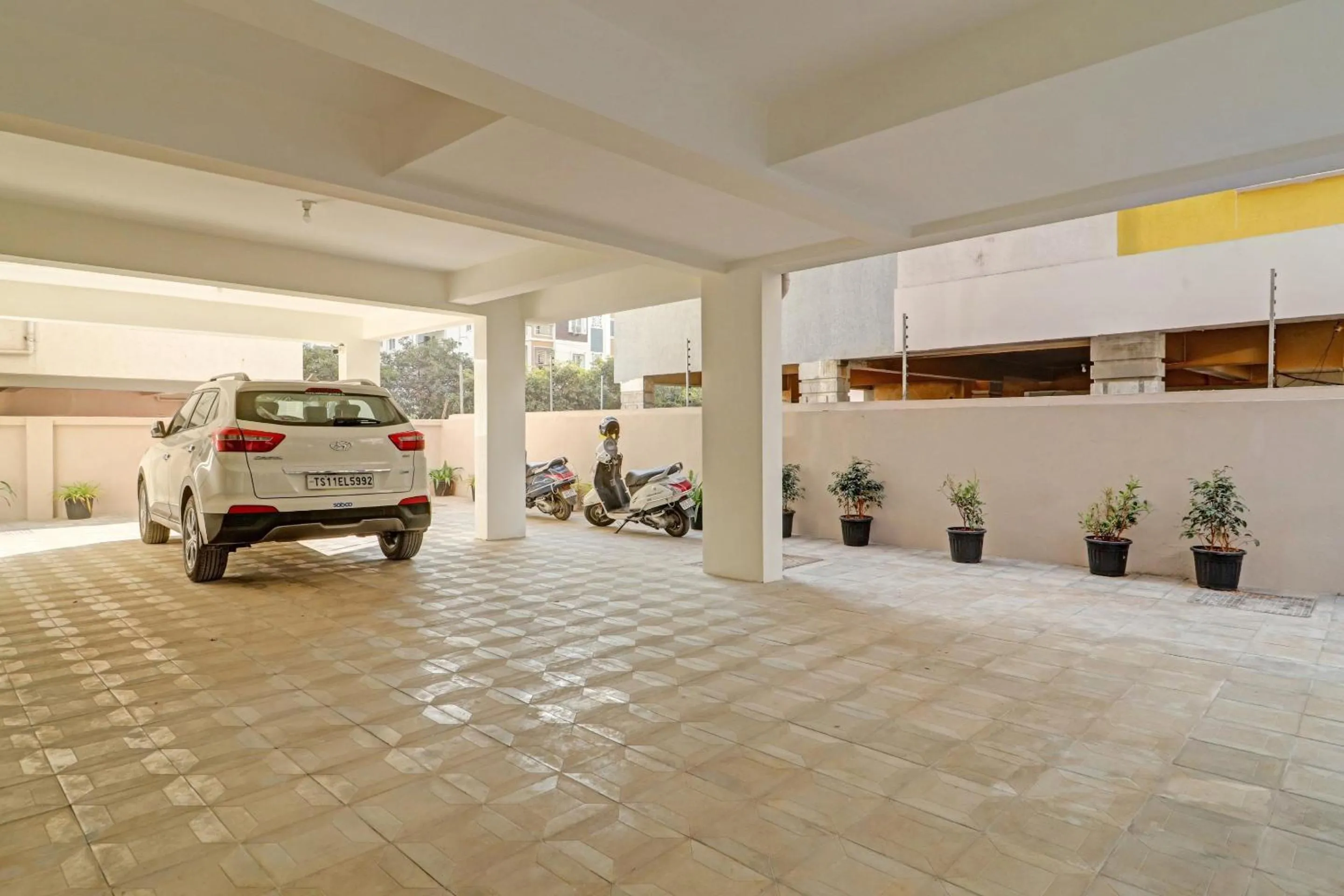 On site in Super Hotel O Qualia Nallagandla