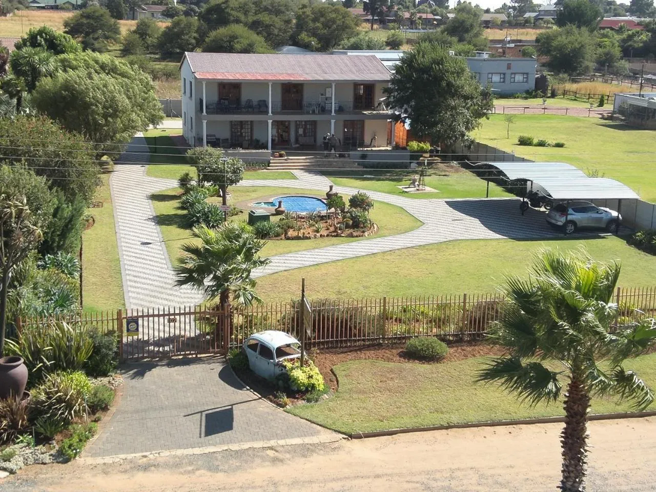 Bird's eye view in La Maison on Vaal Bed and Breakfast