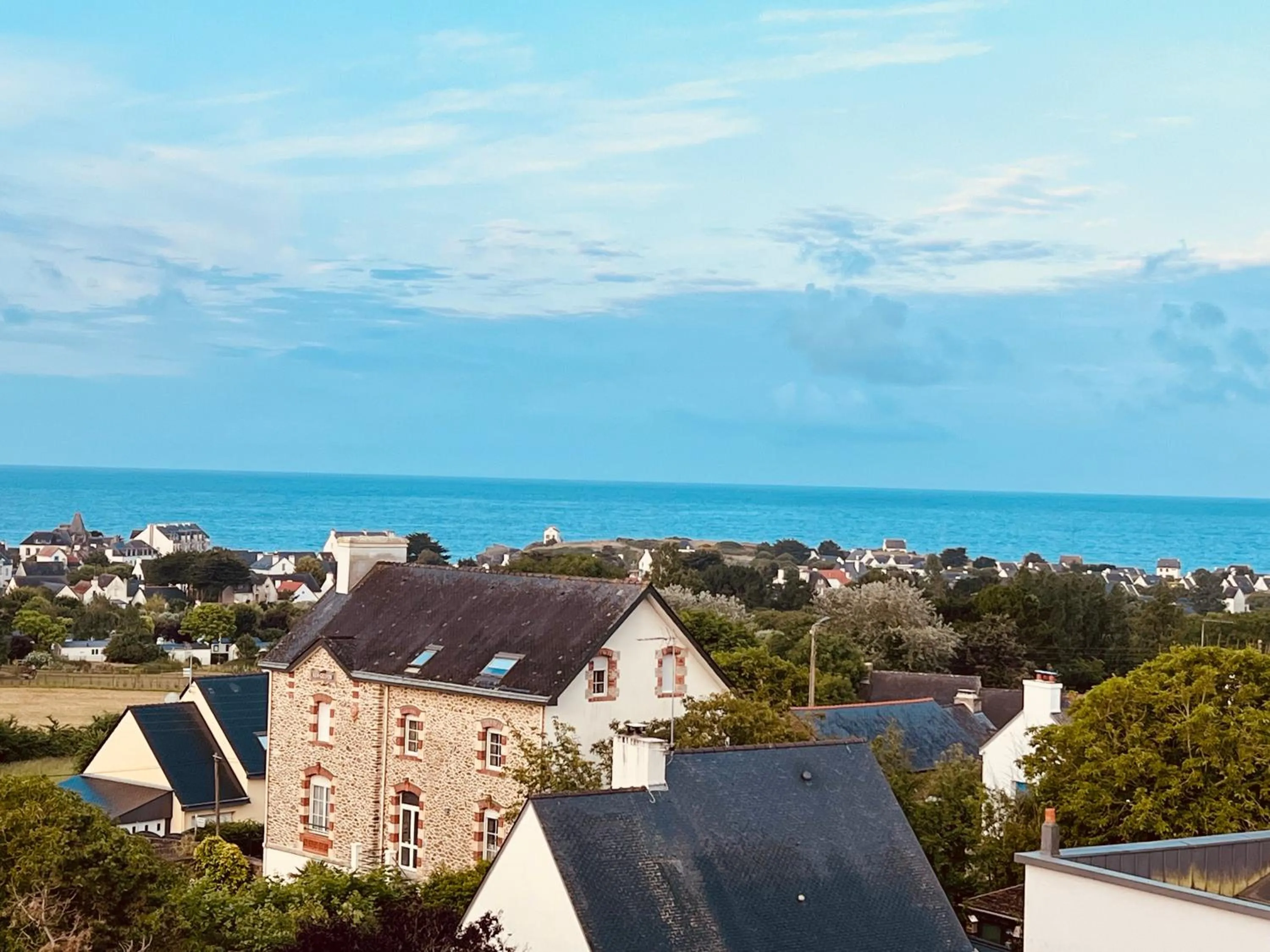 Sea view in Hôtel L'Orée des plages