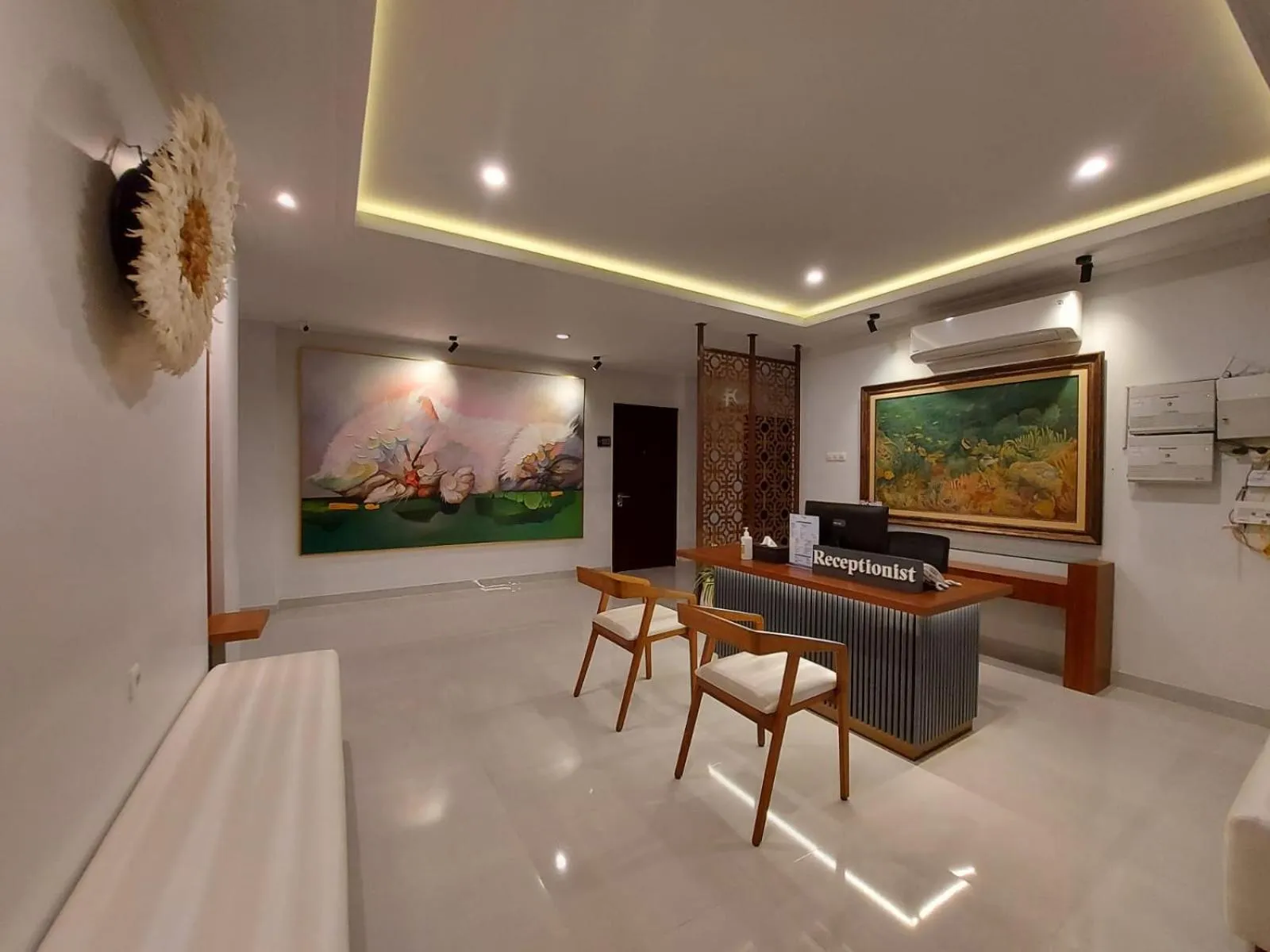 Lobby or reception in Atap Biru Residence